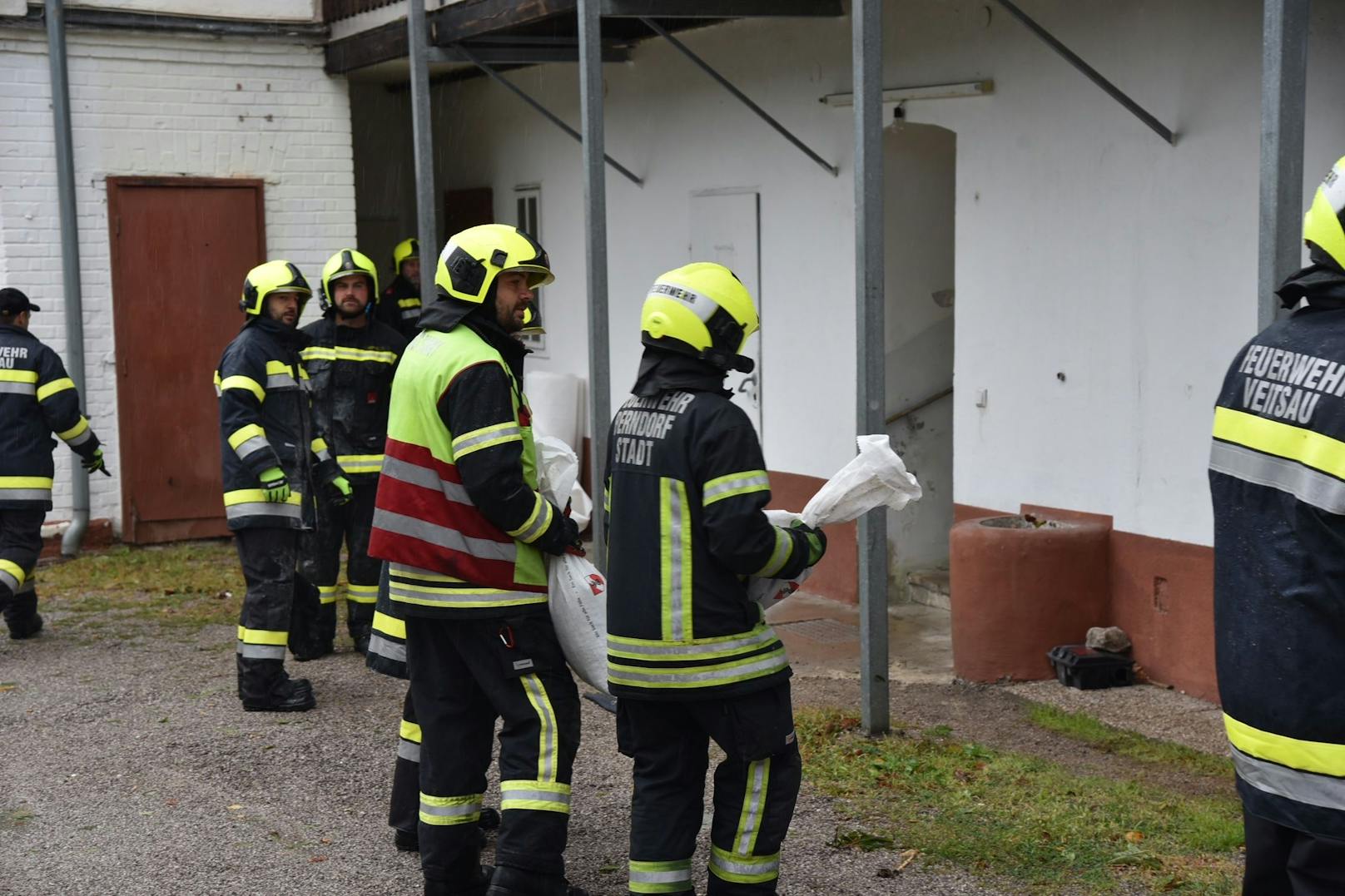 Hochwasser-Einsatz im Triestingtal