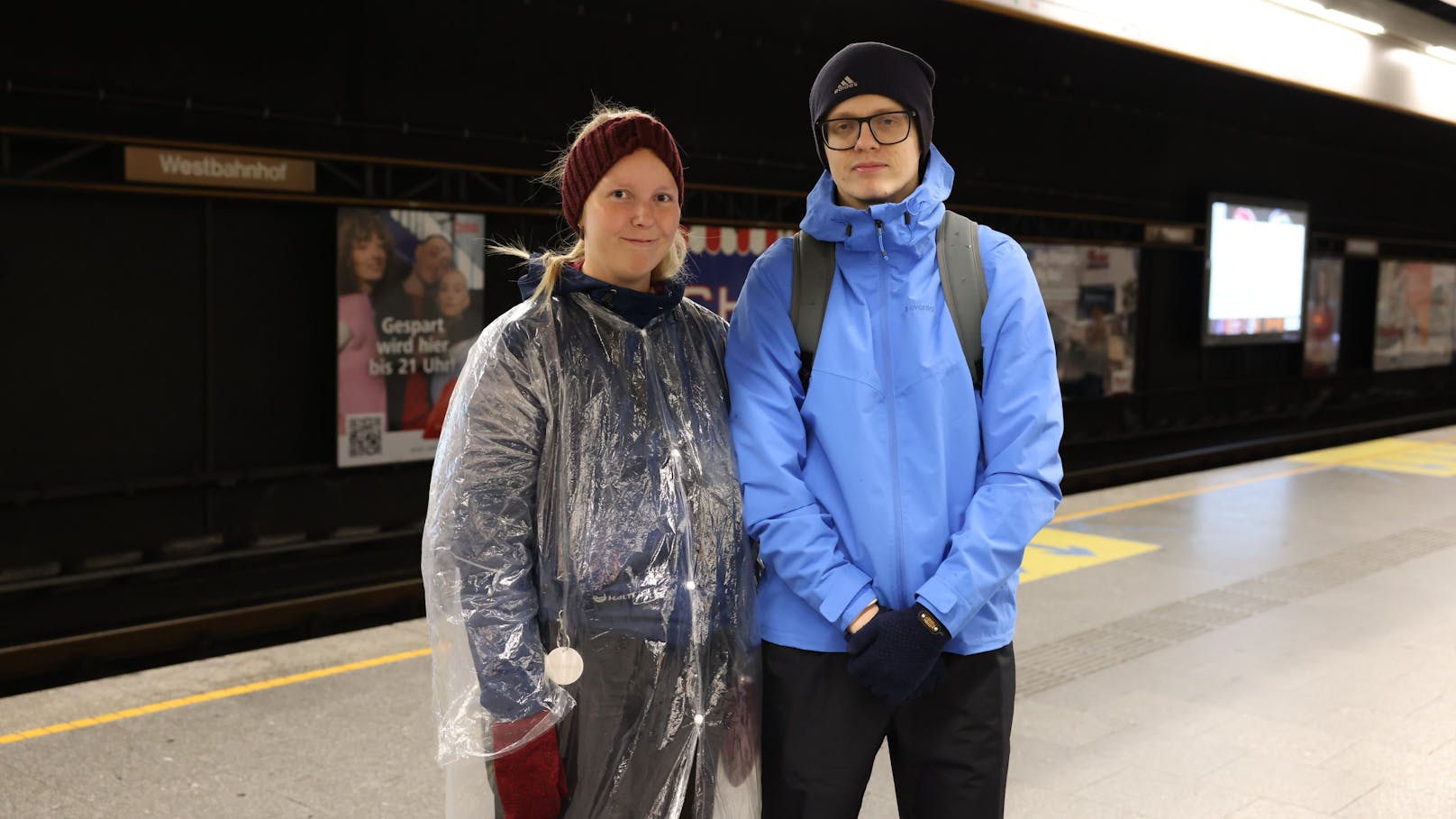 Venla und Pyry aus Finnland hatten sich auf einen entspannten Urlaub in Wien gefreut – der fiel sprichwörtlich ins Wasser!