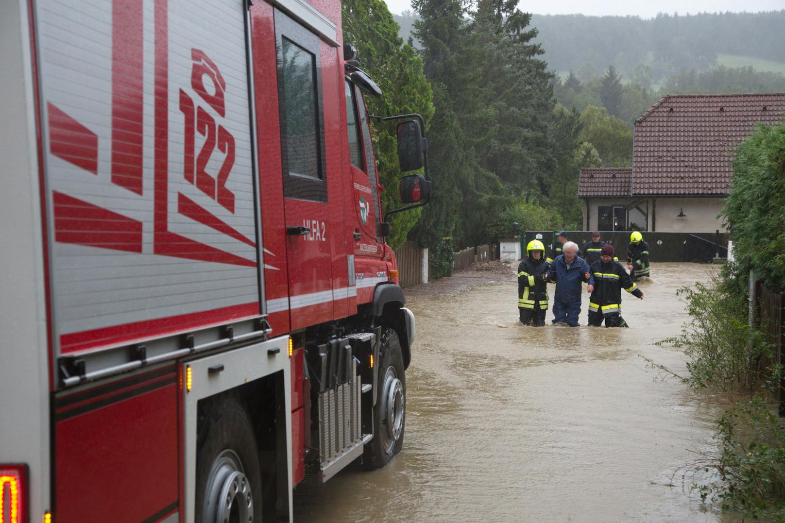 Katastropheneinsätze im Bezirk Mödling