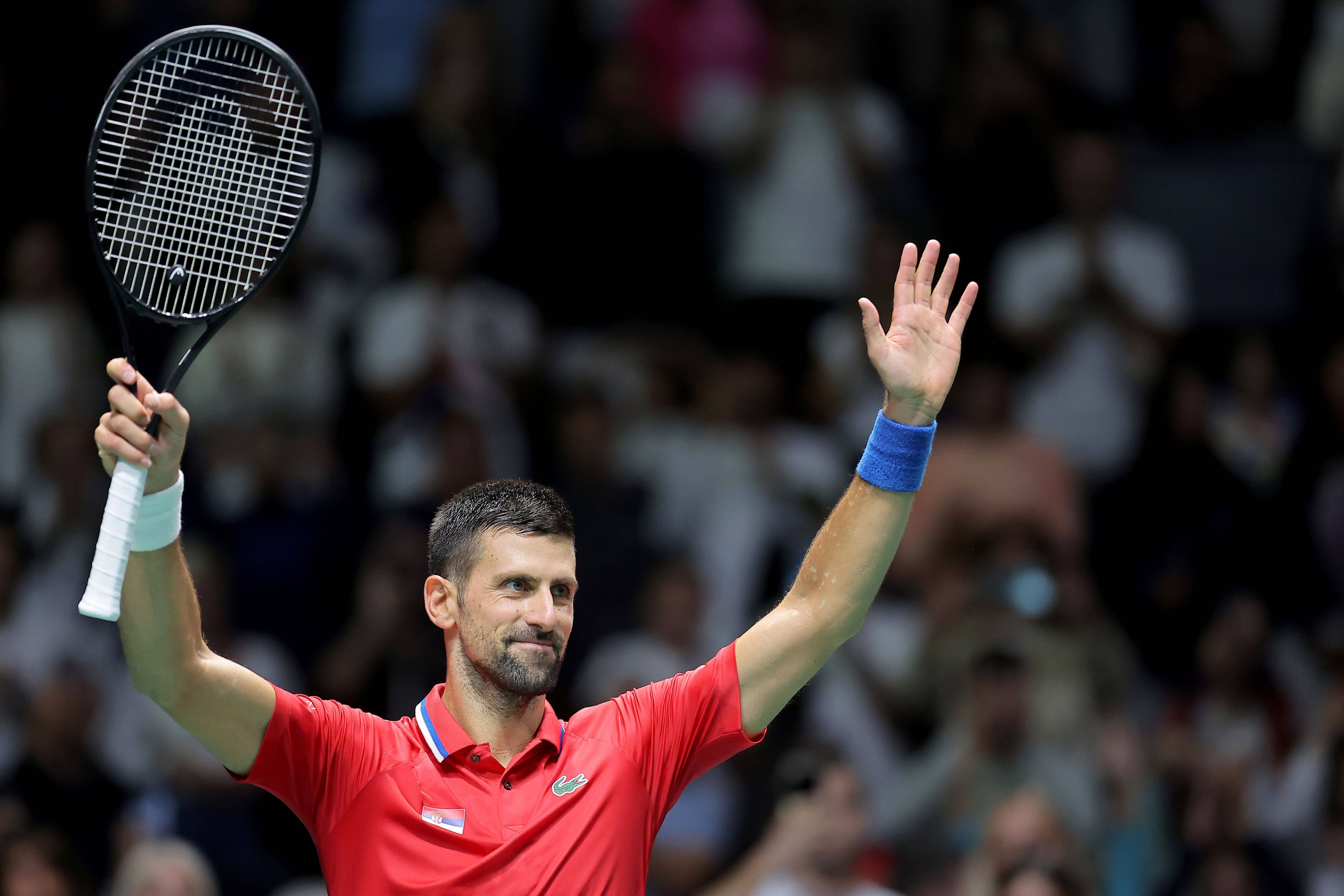 Novak Djokovic gab sich im Davis-Cup keine Blöße.