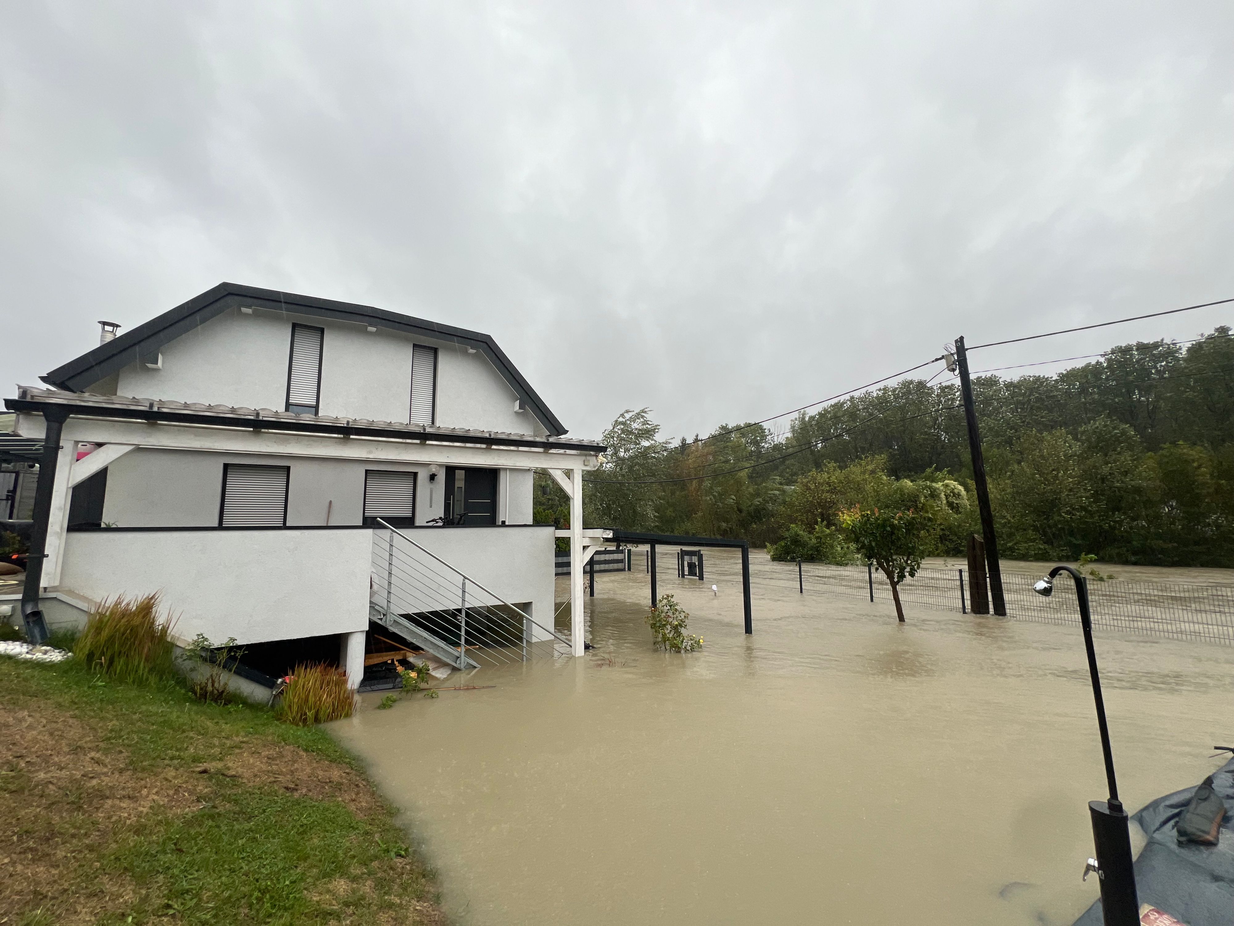 Situation in Kritzendorf bei Klosterneuburg