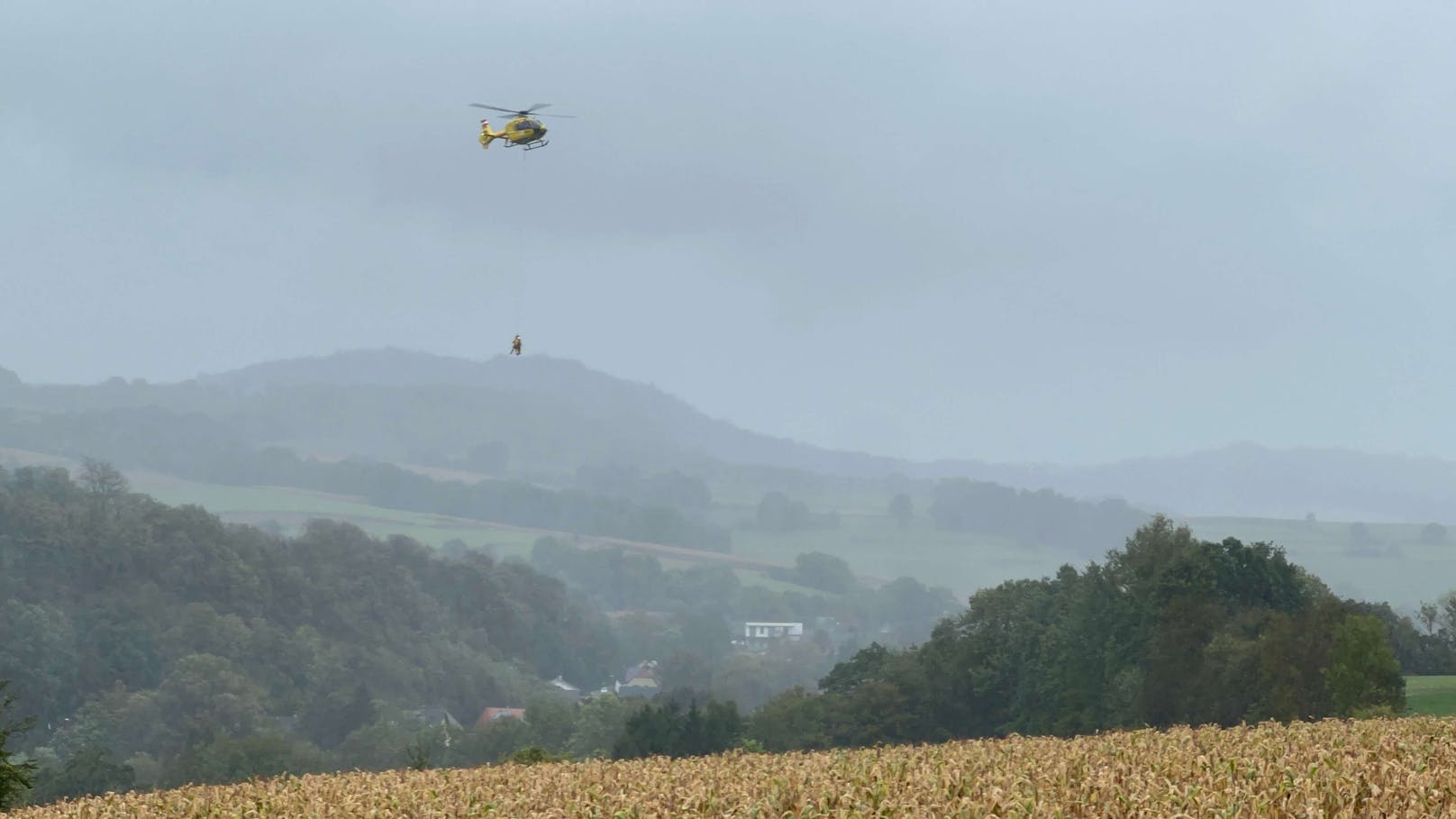 Rettungsaktionen in Melk, Spielberg, Loosdorf und Zelking