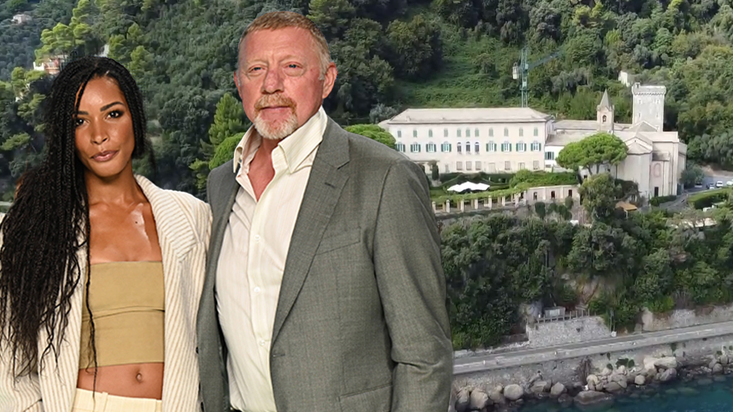 Boris Becker scheut für die Hochzeit mit seiner Verlobten weder Kosten noch Mühen. Die ehemalige Abtei La Cervara liegt auf dem Monte di Portofino und ist von einem traumhaften Garten umgeben.