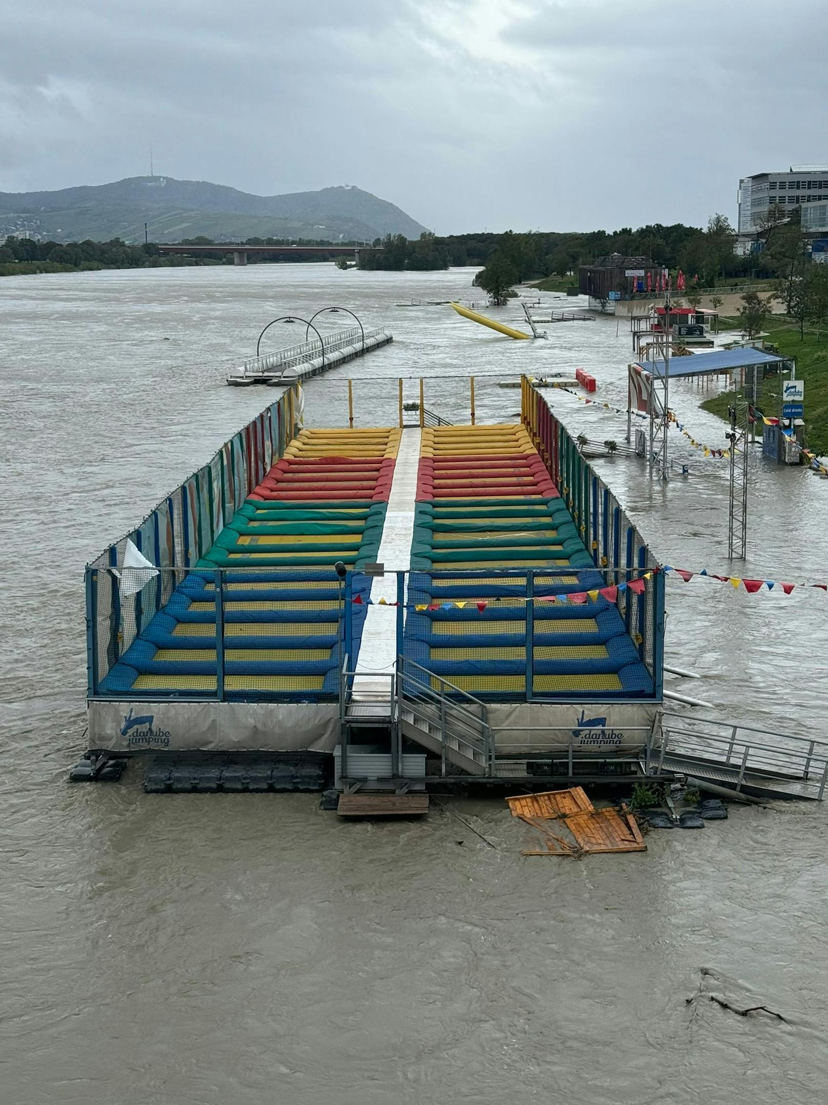 Hier Fotos von der Donauinsel.