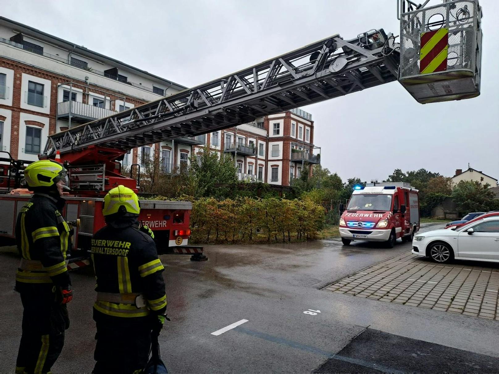 Unwetter im Bezirk Baden