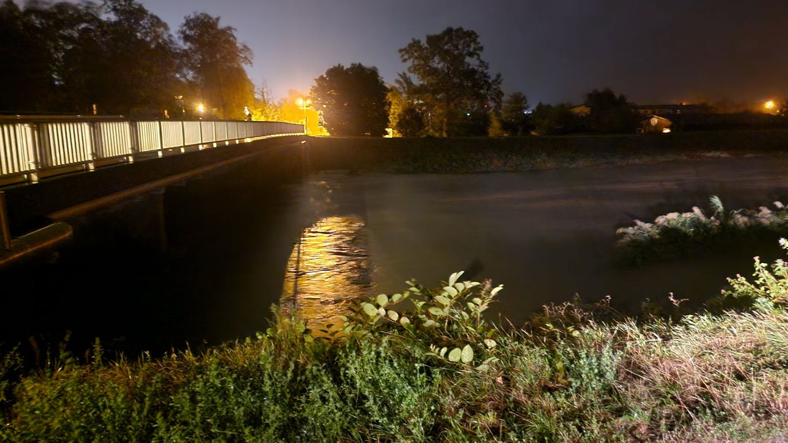 Hochwasserlage im Bezirk Tulln