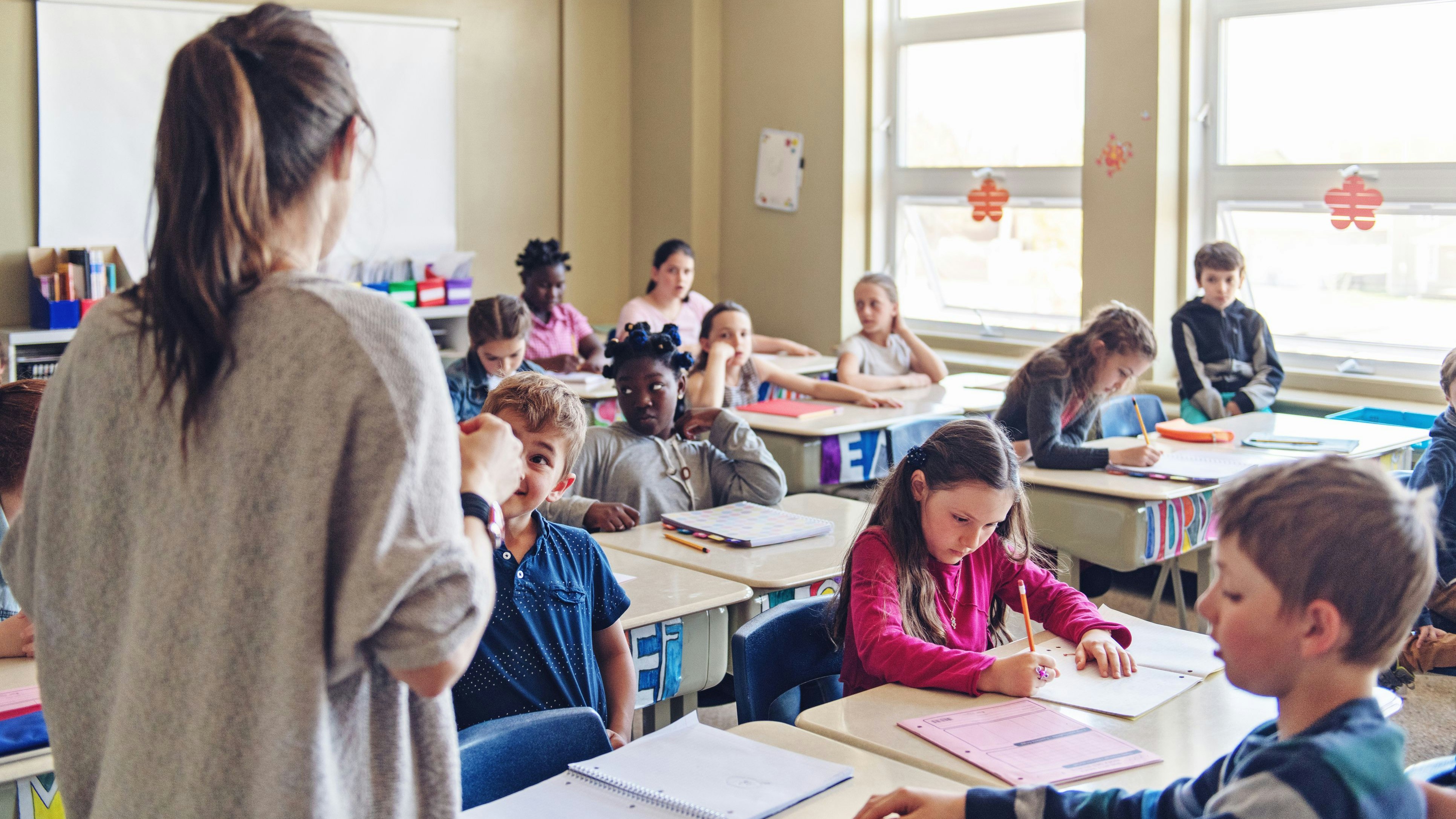 Lehrerin muss in Wien ohne Ausbildung Deutsch unterrichten. 