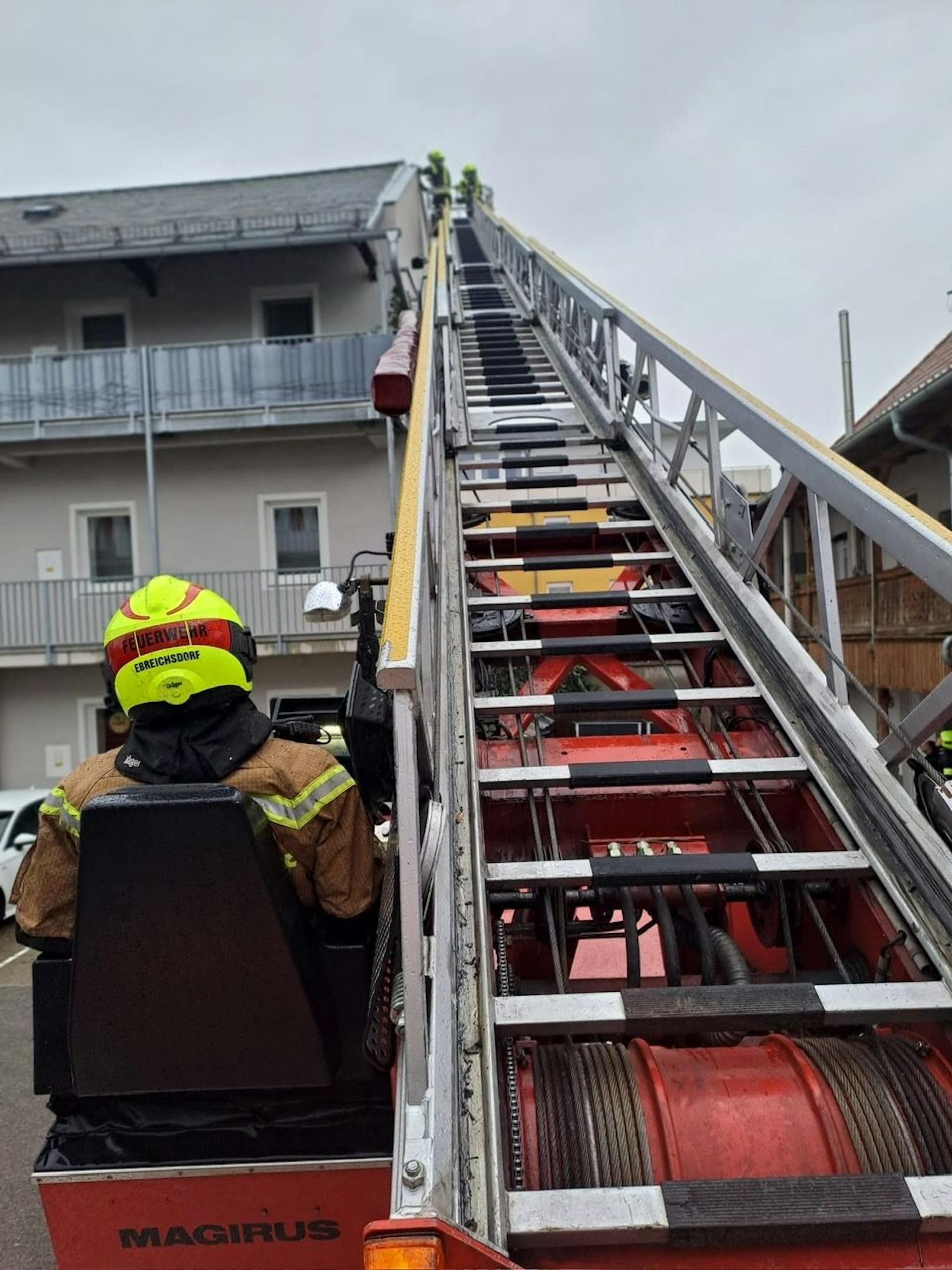 Unwetter im Bezirk Baden