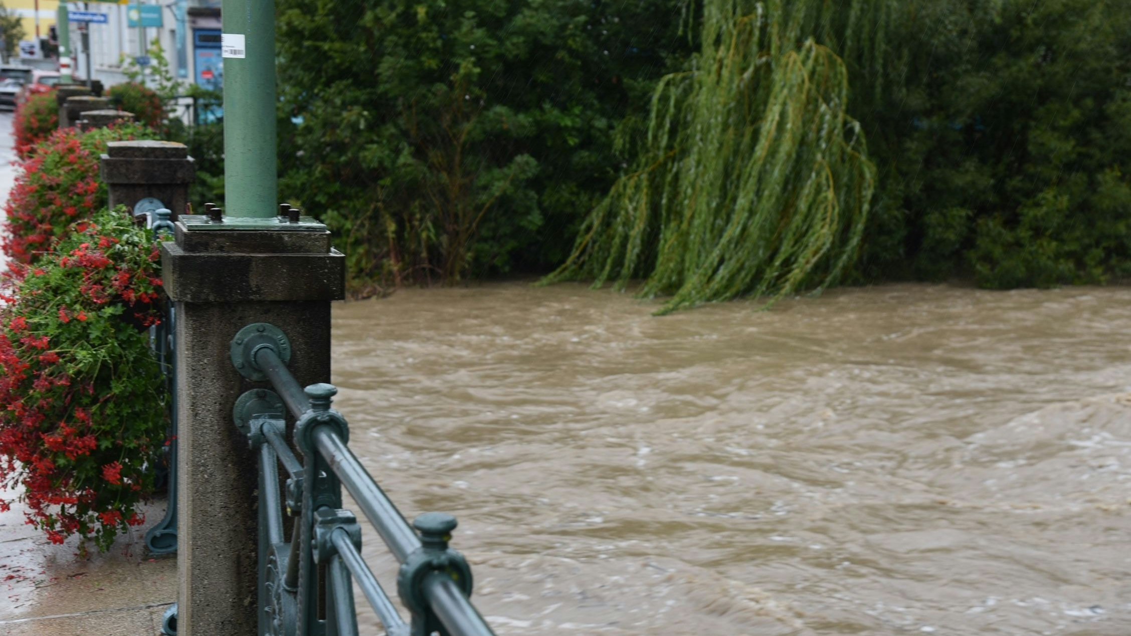 Hochwasser-Einsatz im Triestingtal