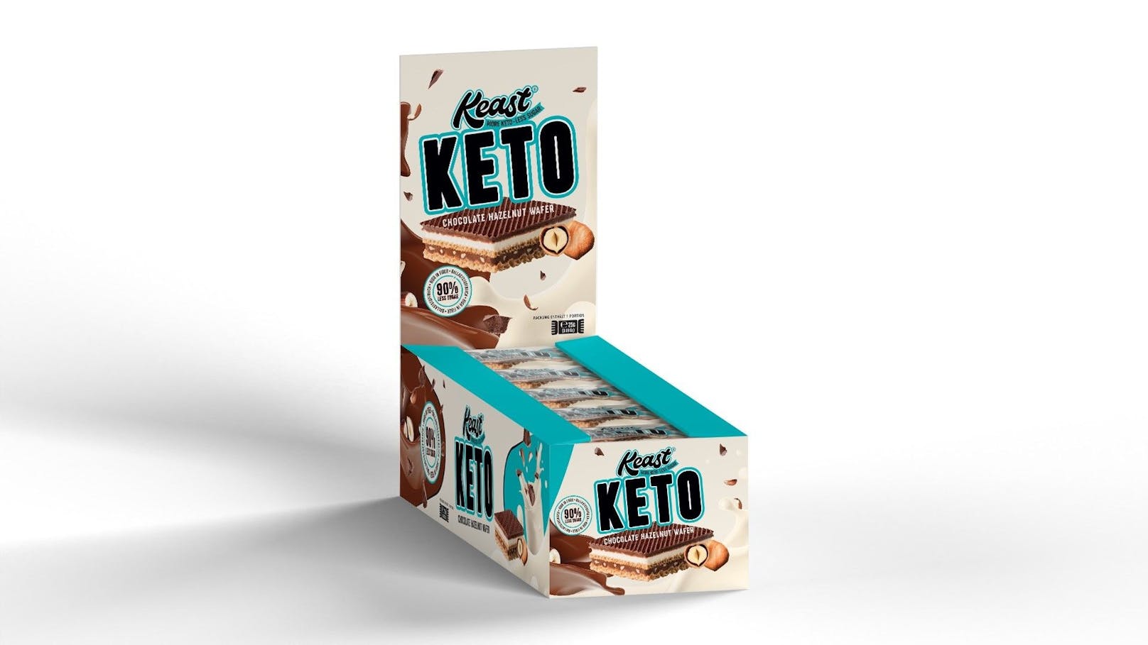 KETO Schokolade-Haselnuss-Waffel von Ketofabrik GmbH