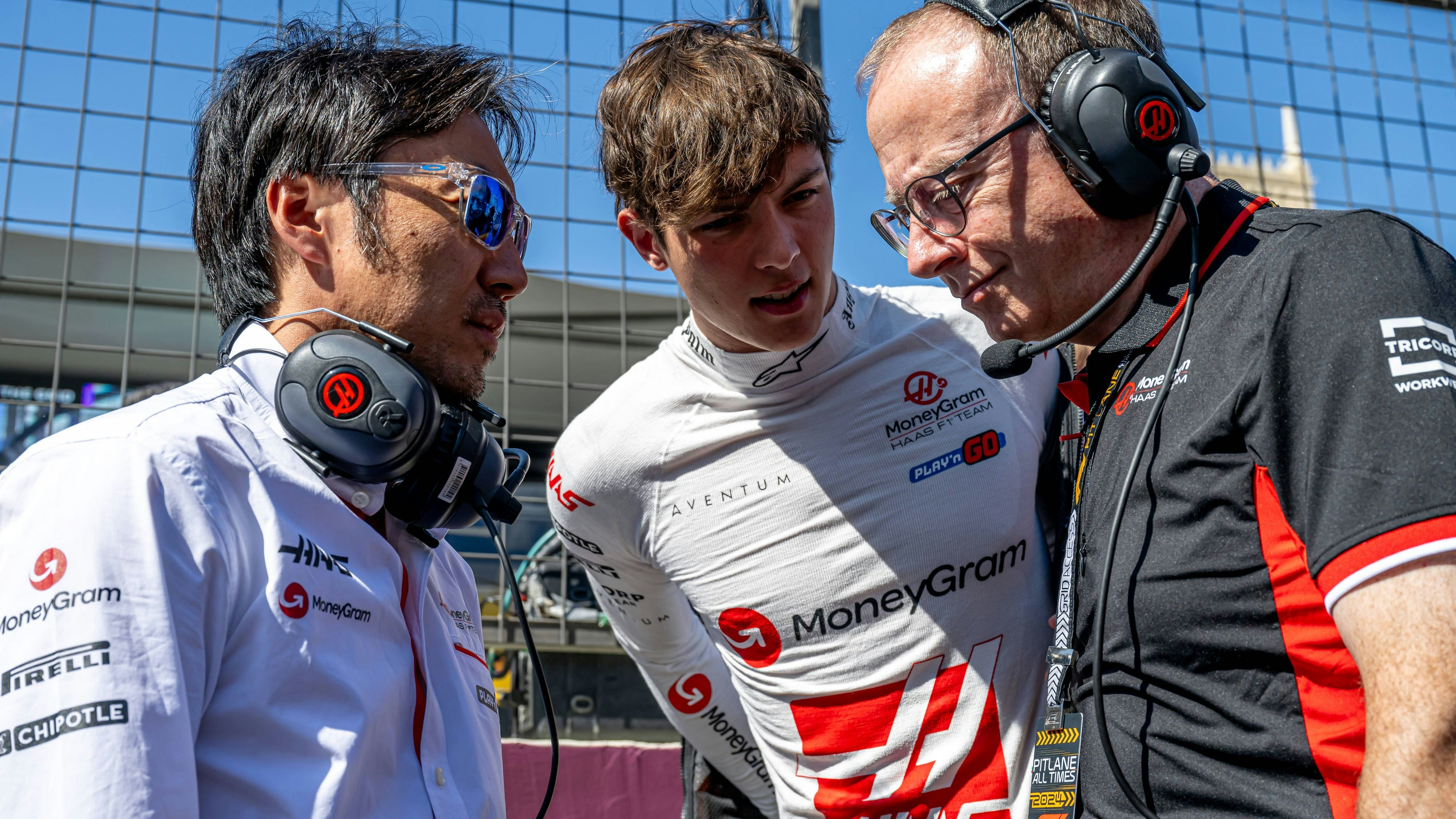 BAKU, AZERBAIJAN: Oliver Bearman, racing for the Ferrari team during the 2024 Formula 1 Azerbaijan Grand Prix at the Baku City Circuit in Baku, Azerbaijan
