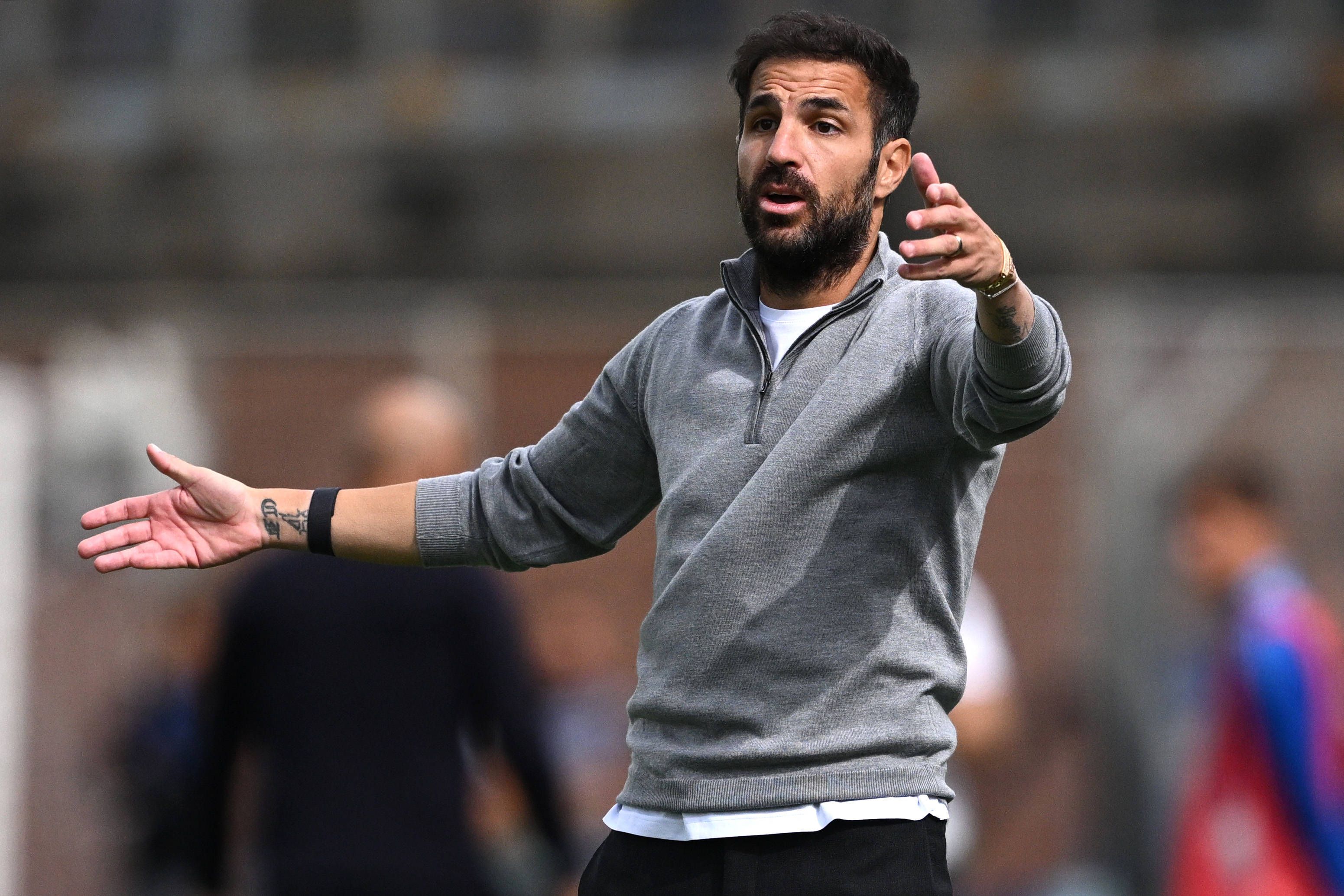 Cesc Fabregas kommt auch mit Como noch nicht auf Touren.