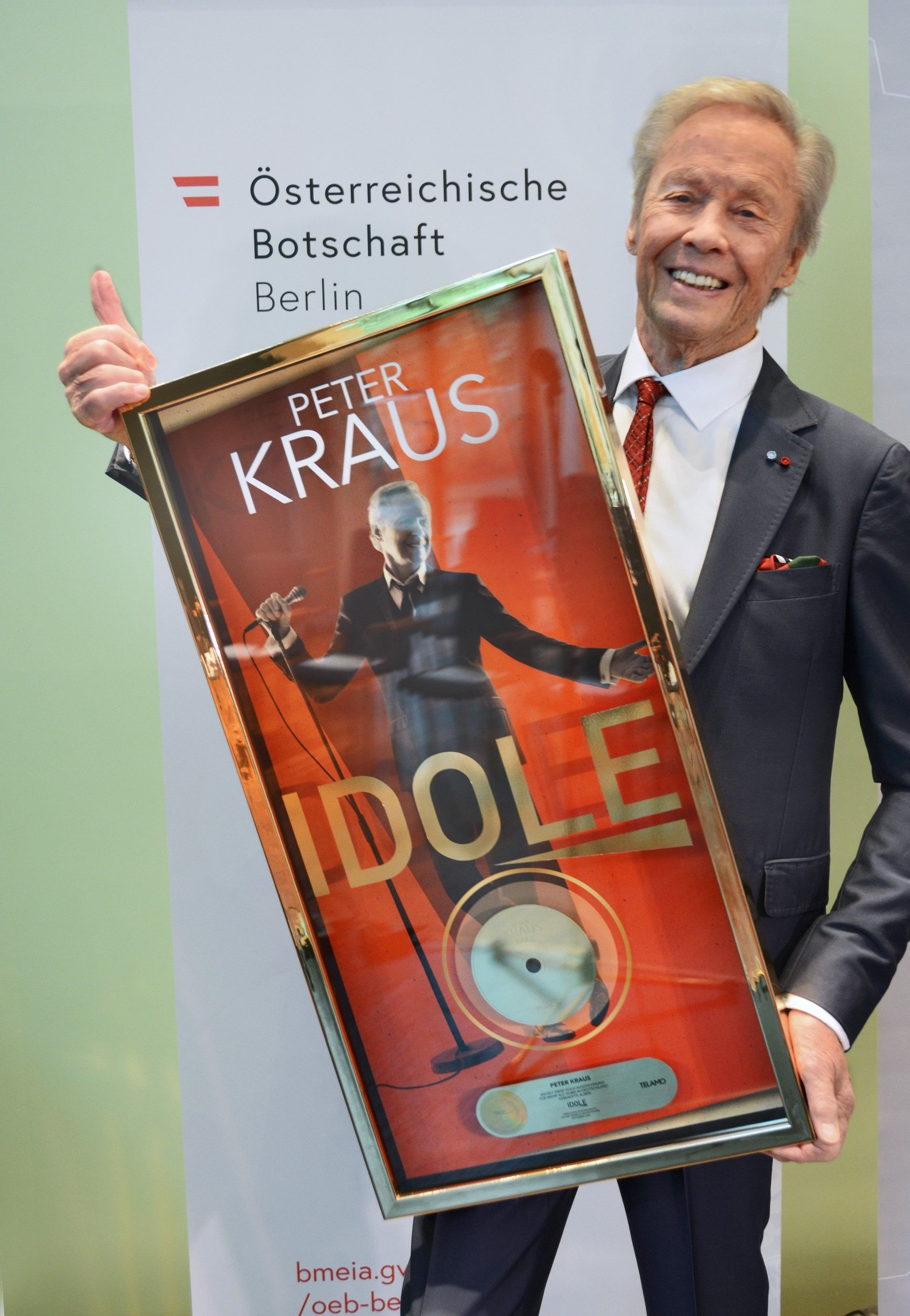 Peter Kraus könnte nicht glücklicher sein: Sein neuestes Album 