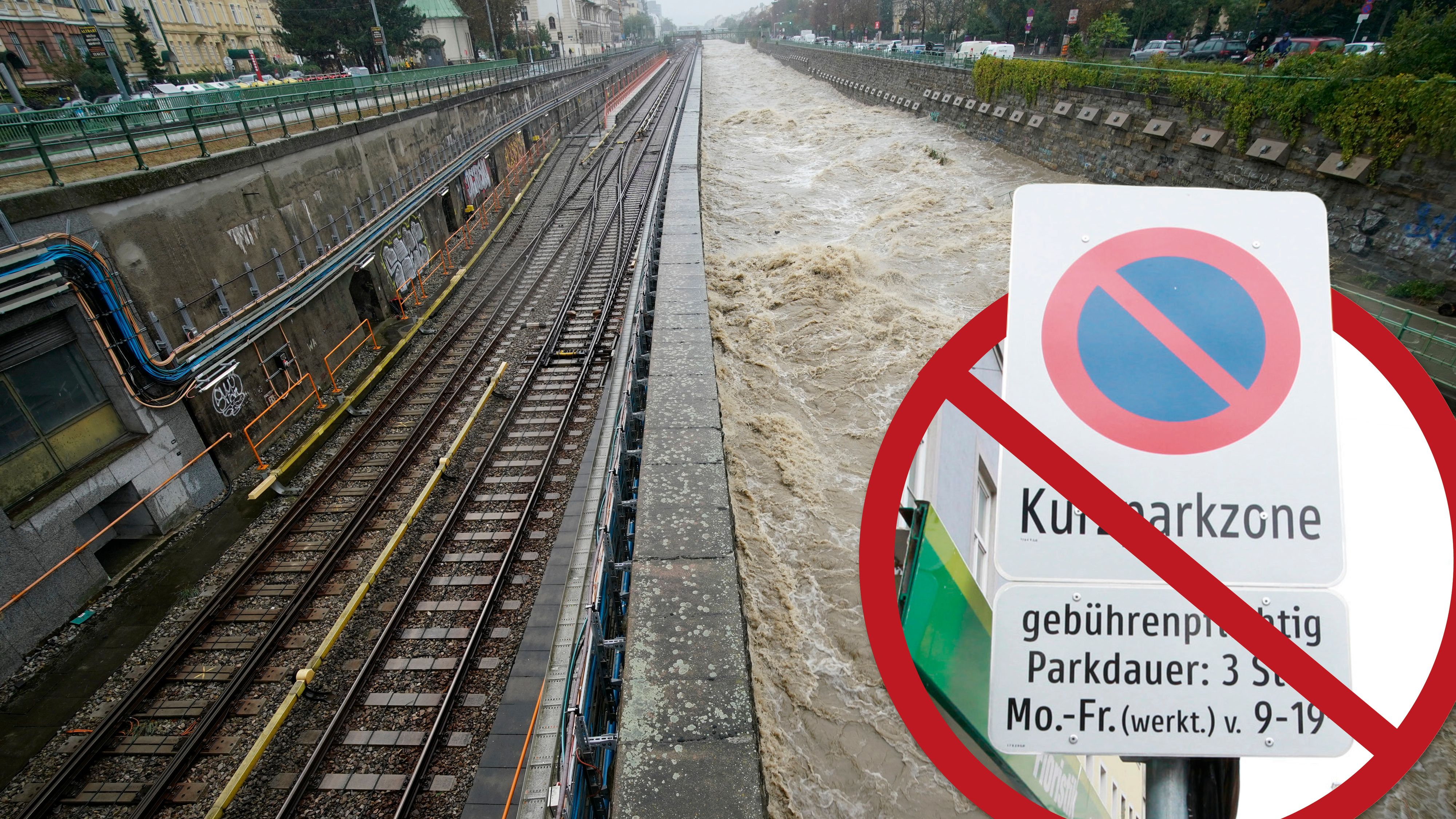 FPÖ und ARBÖ fordern eine Aufhebung der Kurzparkzone wegen des Unwetters.