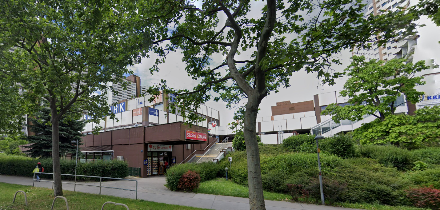 Der Mann sprach die Kinder in der Nähe des Kaufparks Alterlaa an.