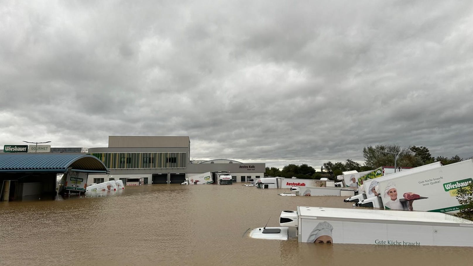 Im Bezirk Tulln (NÖ) richtete das Unwetter Schäden in Millionenhöhe an.