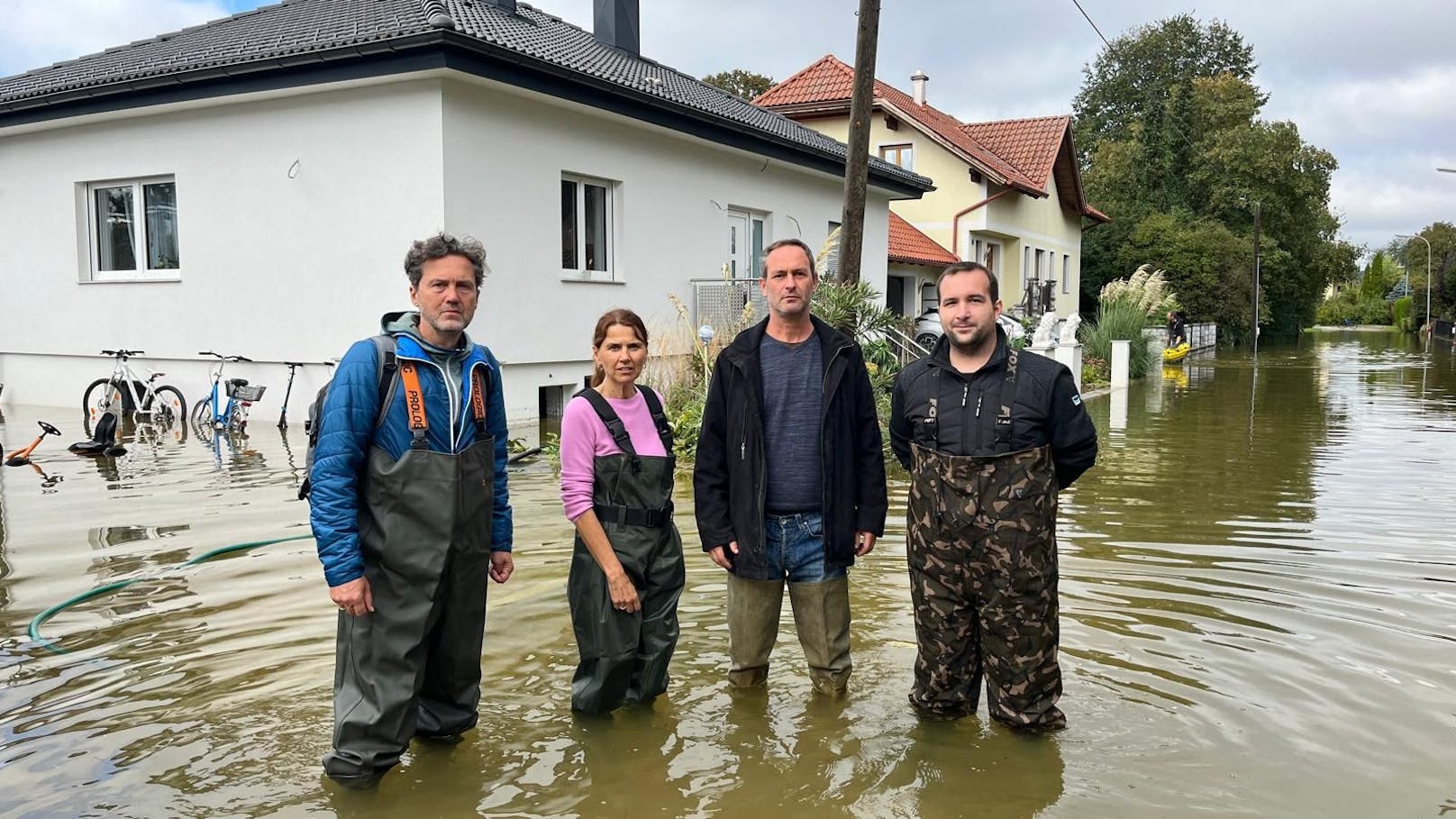 Der Raum St. Pölten wurde besonders schwer von der Unwetter-Katastrophe getroffen. 