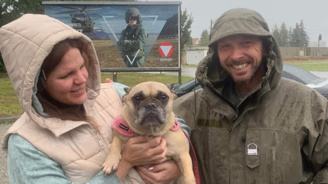 Bundesheer rettete "Hexi" und Frauchen Ina