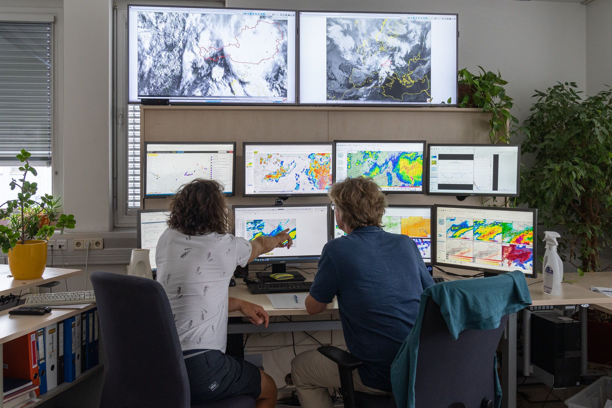 Die Experten der GeoSphere Austria berichten von enormen Regenmengen. 