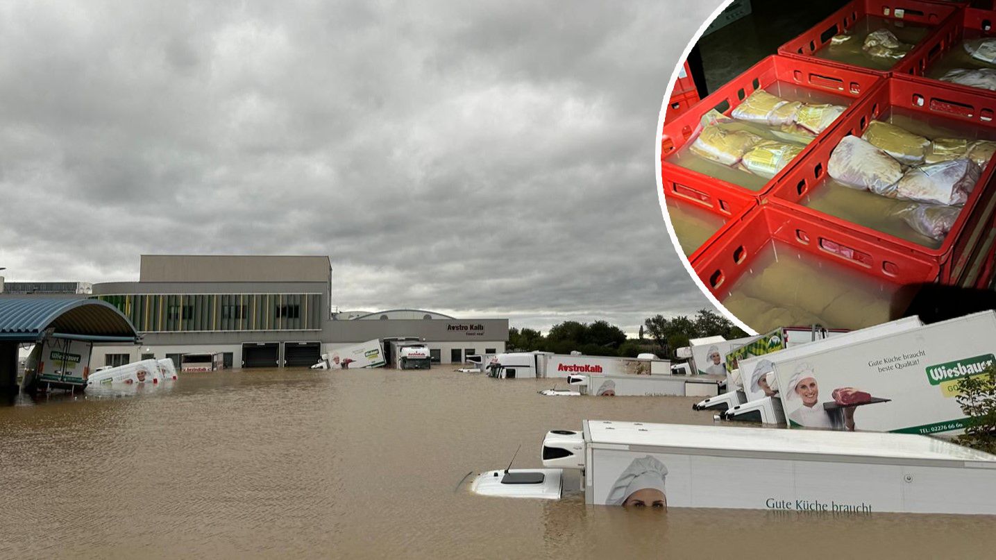 Rund zwei Millionen Euro Schaden für einen Fleischproduzenten – in NÖ zeigte sich die Zerstörungswut von Tief 