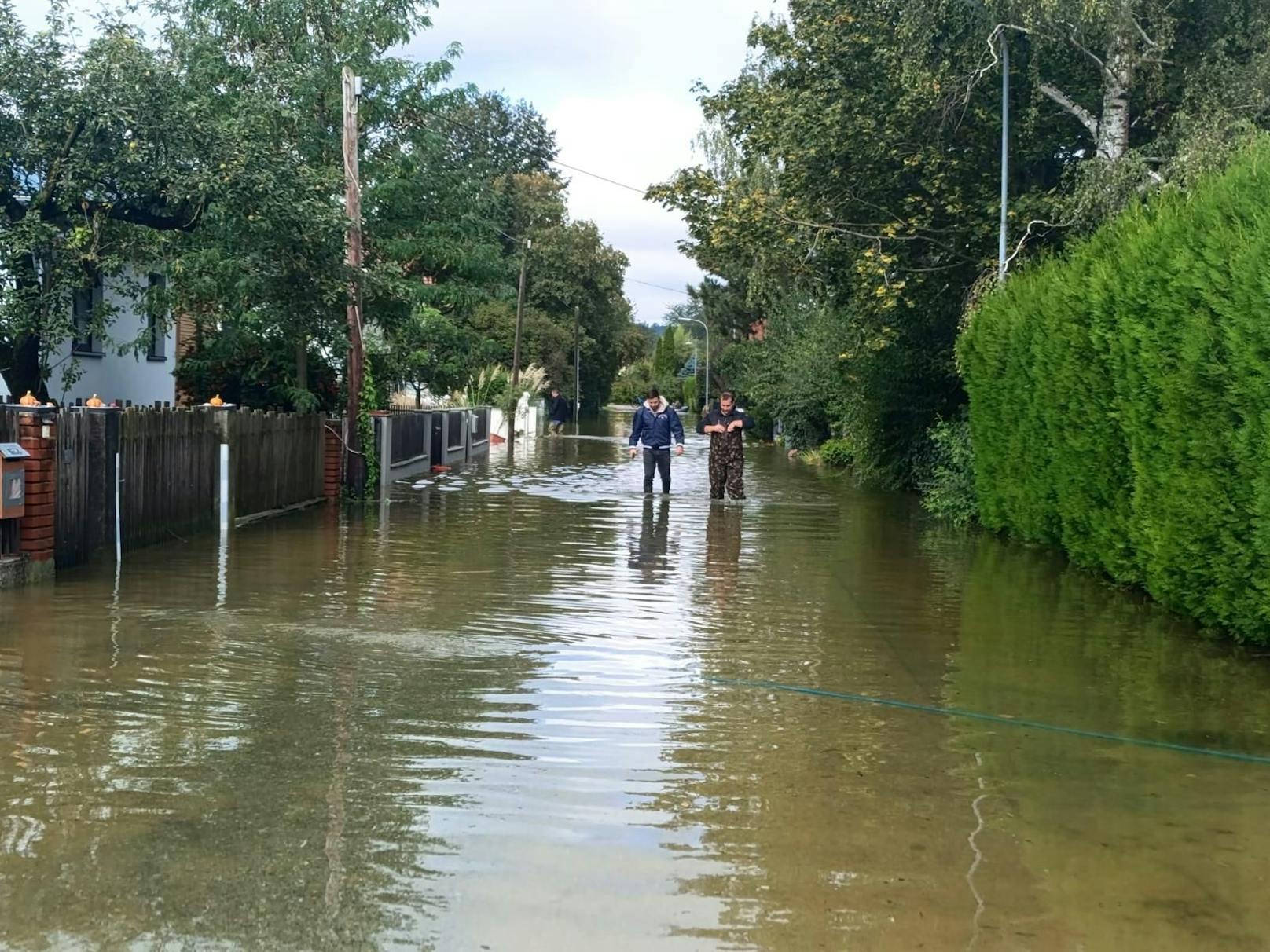 Der Raum St. Pölten wurde besonders schwer von der Unwetter-Katastrophe getroffen. 