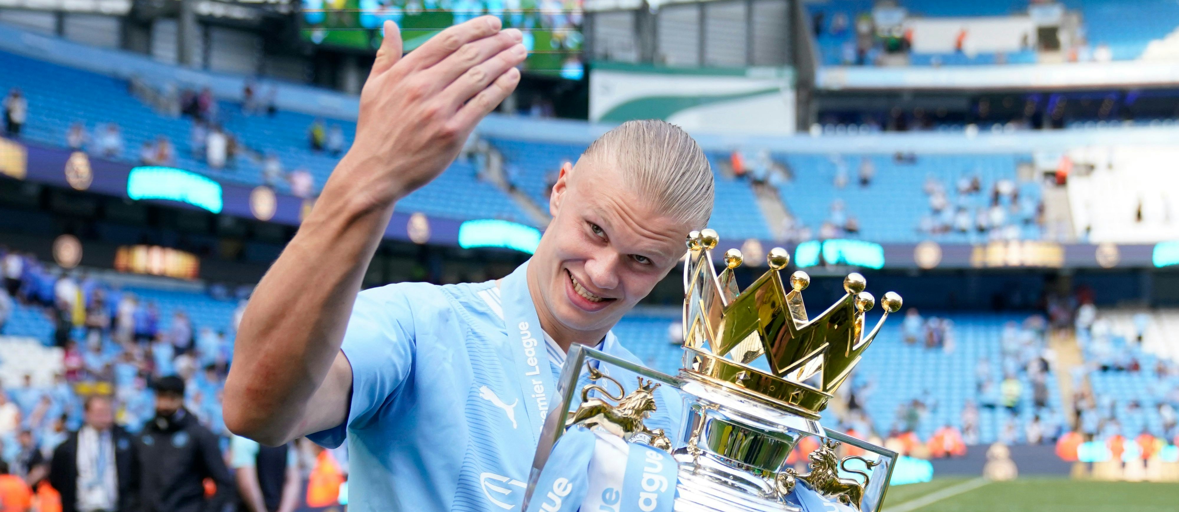 Norwegens Tormaschine Erling Haaland nimmt, nach dem englischen Meistertitel, mit Manchester City den Champions League-Sieg in Angriff