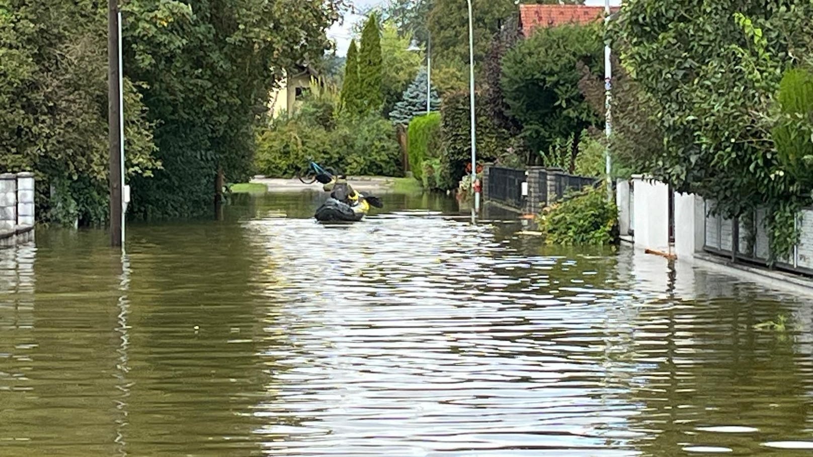 Der Raum St. Pölten wurde besonders schwer von der Unwetter-Katastrophe getroffen. 