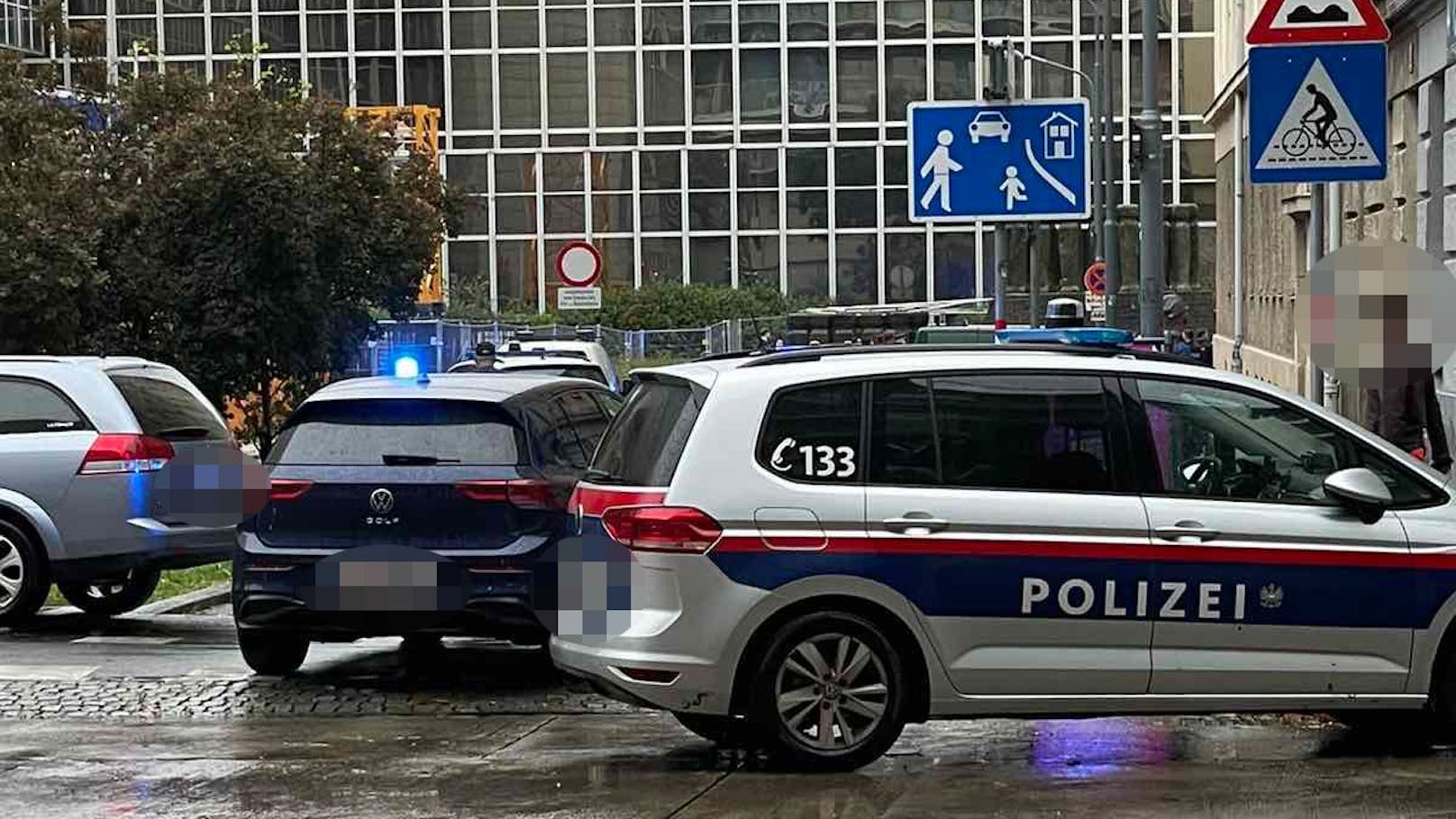 Verfolgungsjagd in Wien: BMW-Lenker verletzt Polizisten