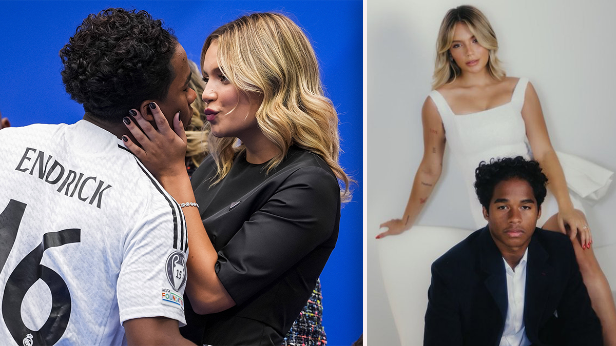 Endrick hat seine Model-Freundin Gabriely Miranda geheiratet. 