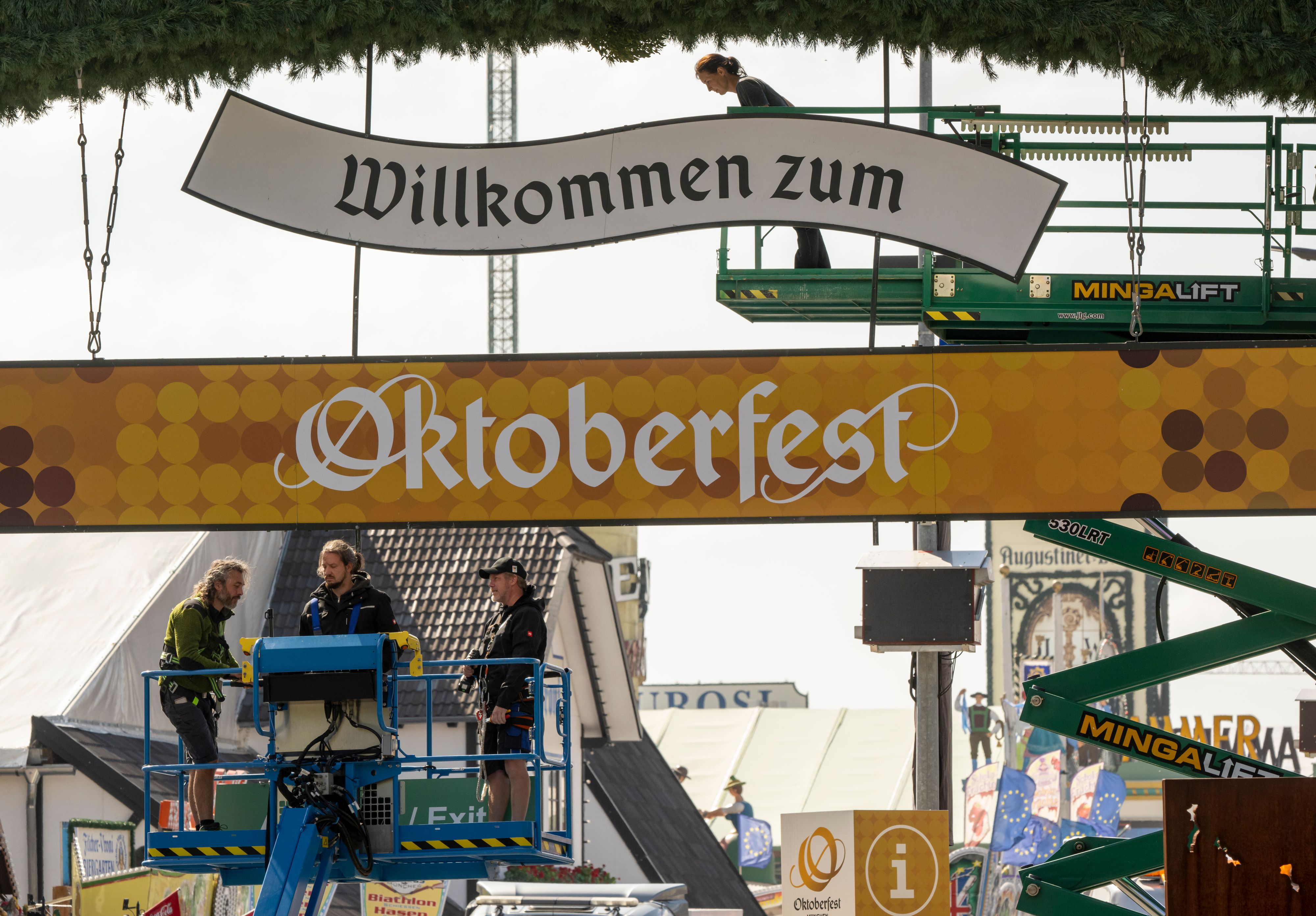 Das 189. Oktoberfest findet ab Samstag (bis 6. Oktober) auf der Münchner Theresienwiese statt.