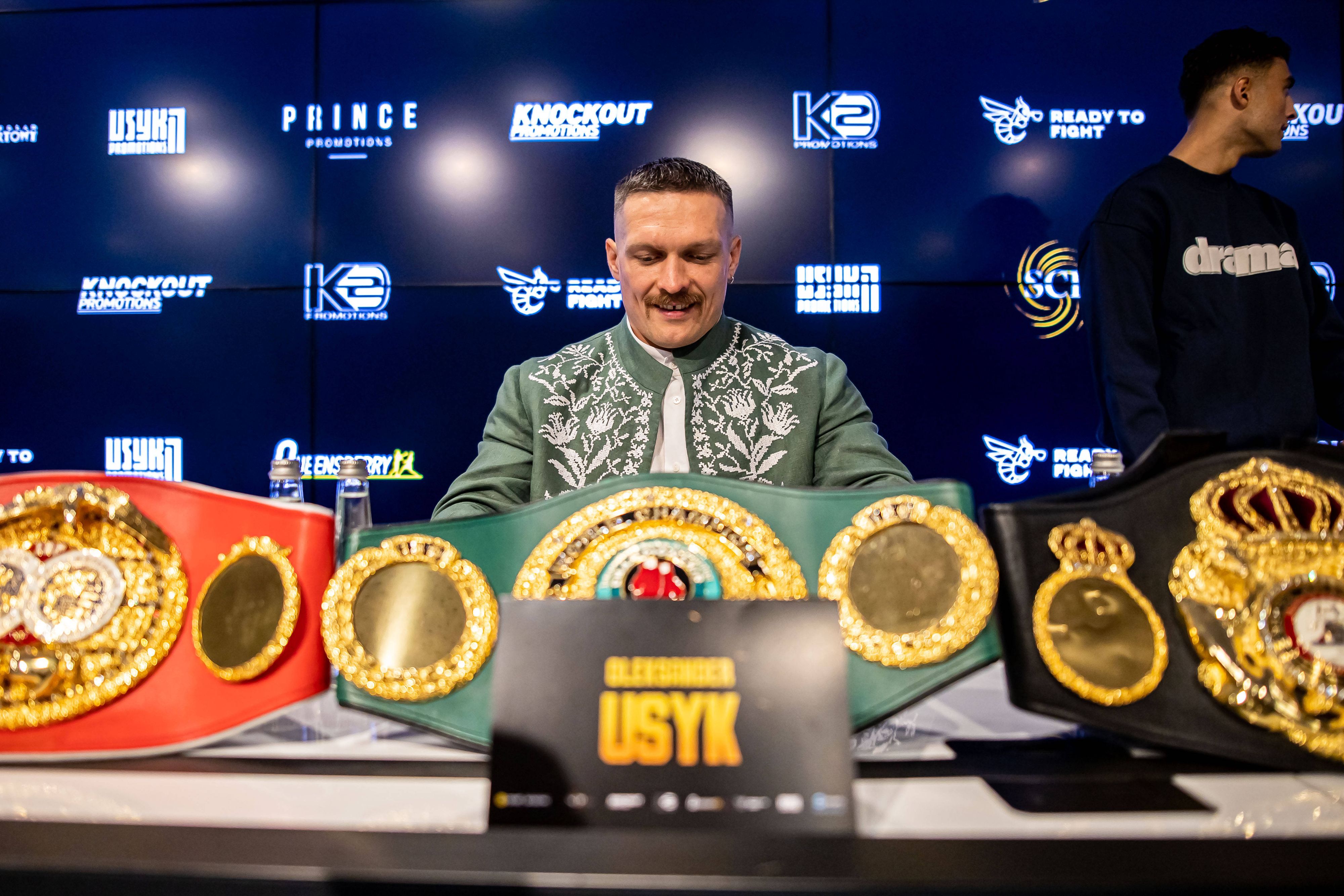 Der ukrainische Box-Champions Alexander Usyk. 