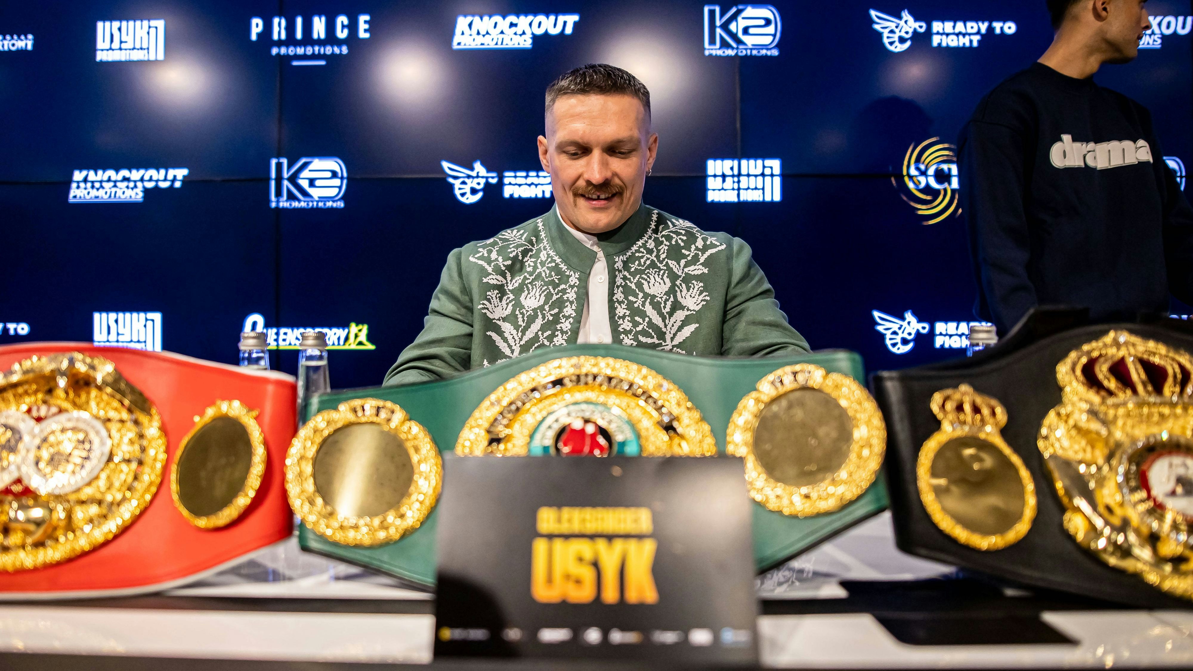 Der ukrainische Box-Champions Alexander Usyk. 