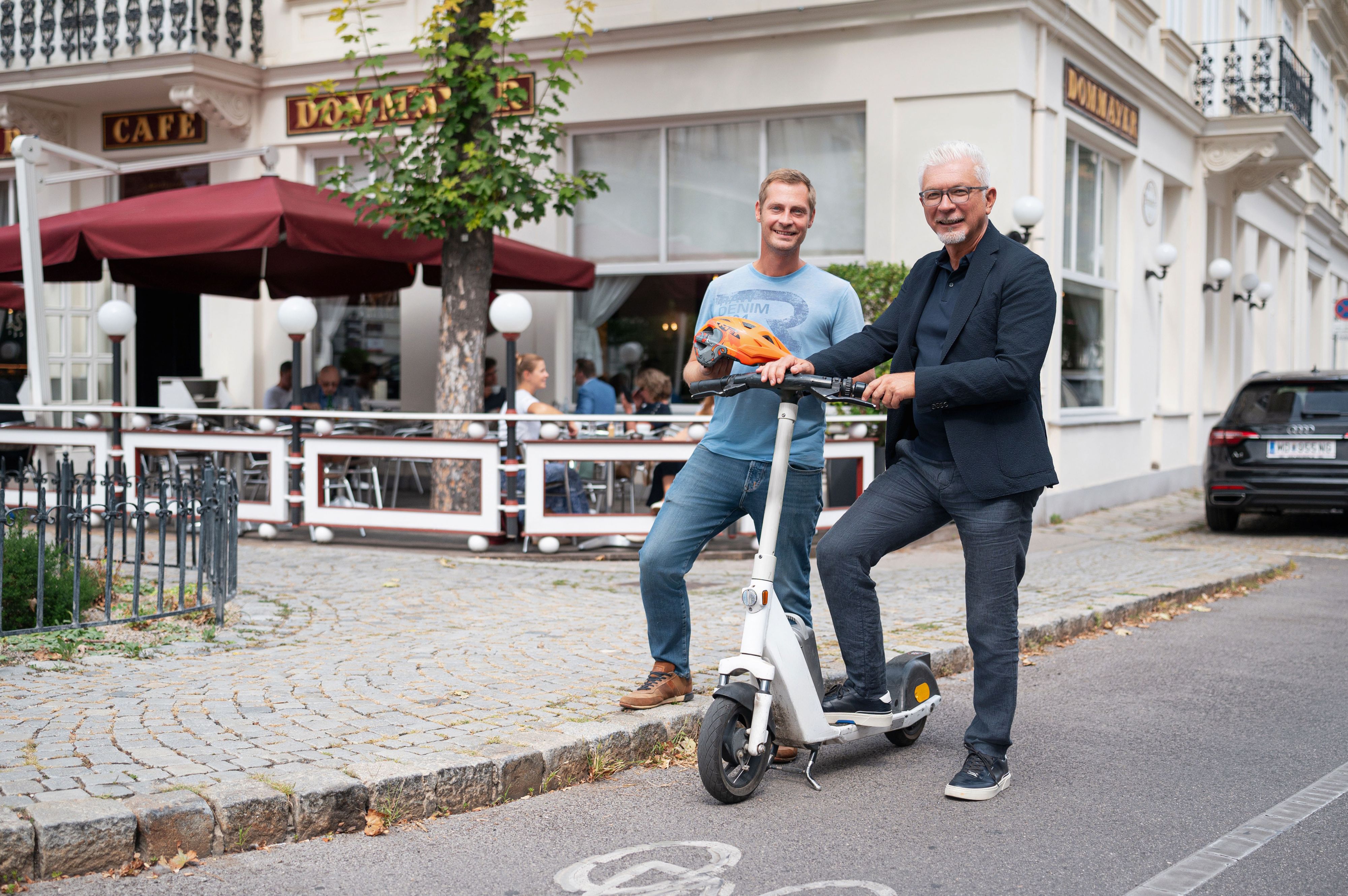 Karl Schlosser und Davor Sertic (WK Wien): 