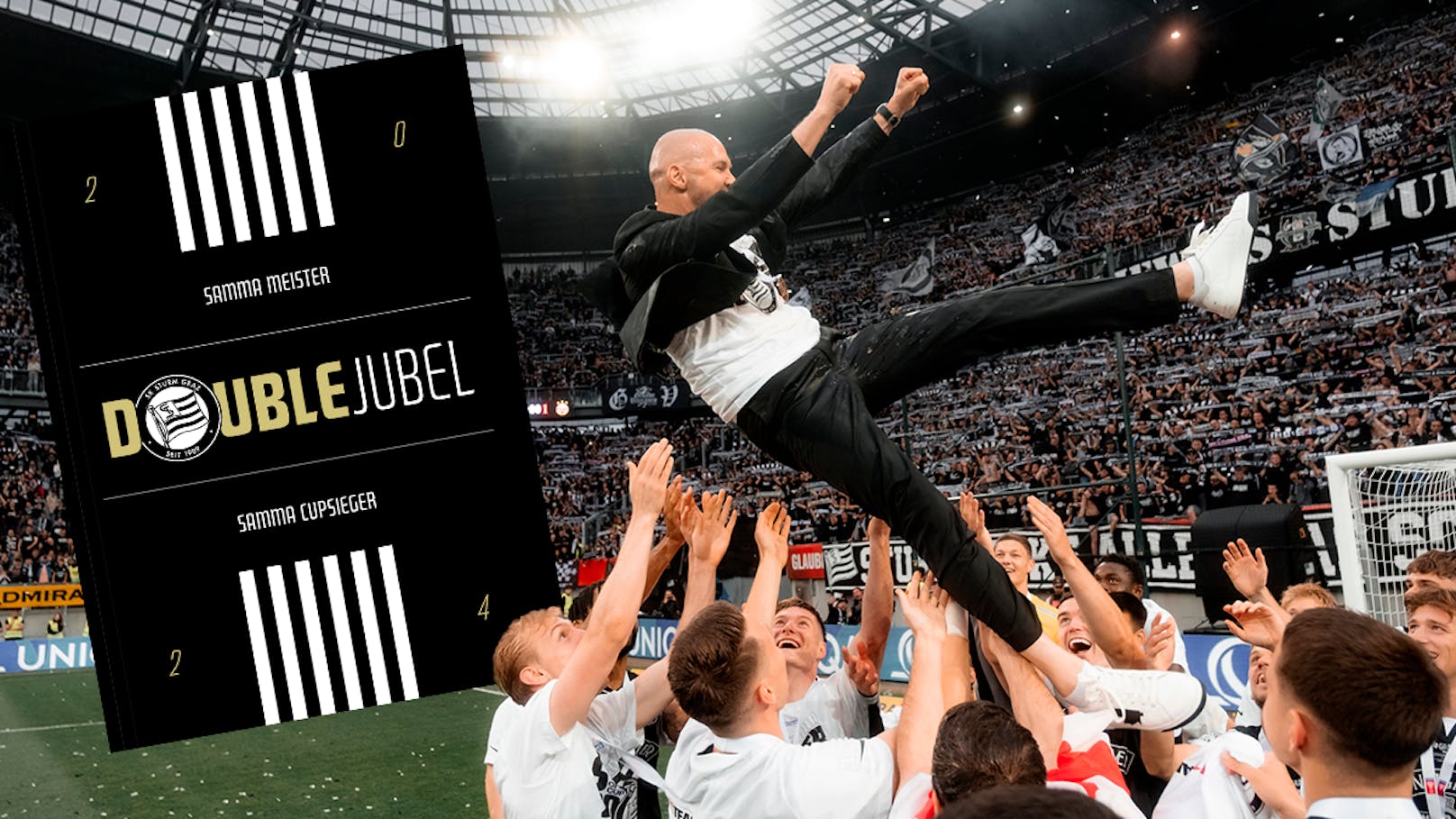 Jetzt stürmt Sturm Graz auch noch die Bestseller-Listen