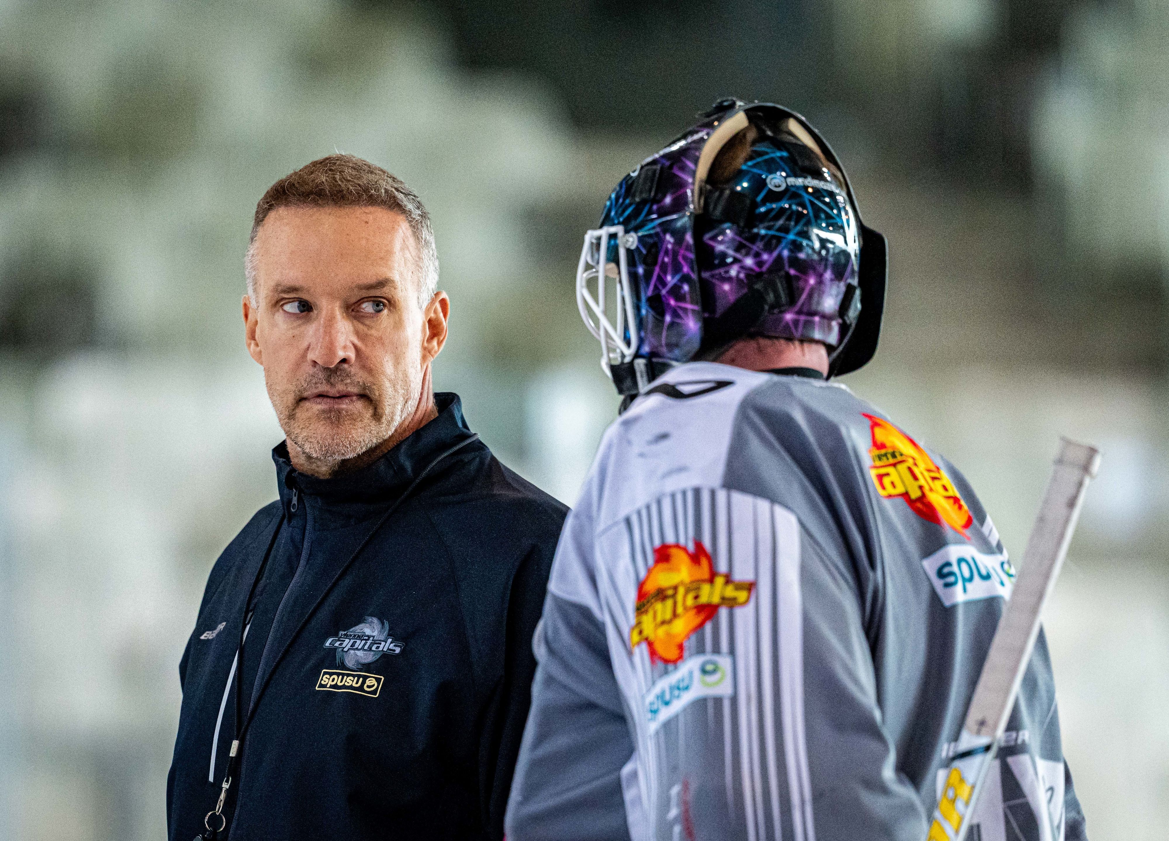 Capitals-Coach Fleming: 