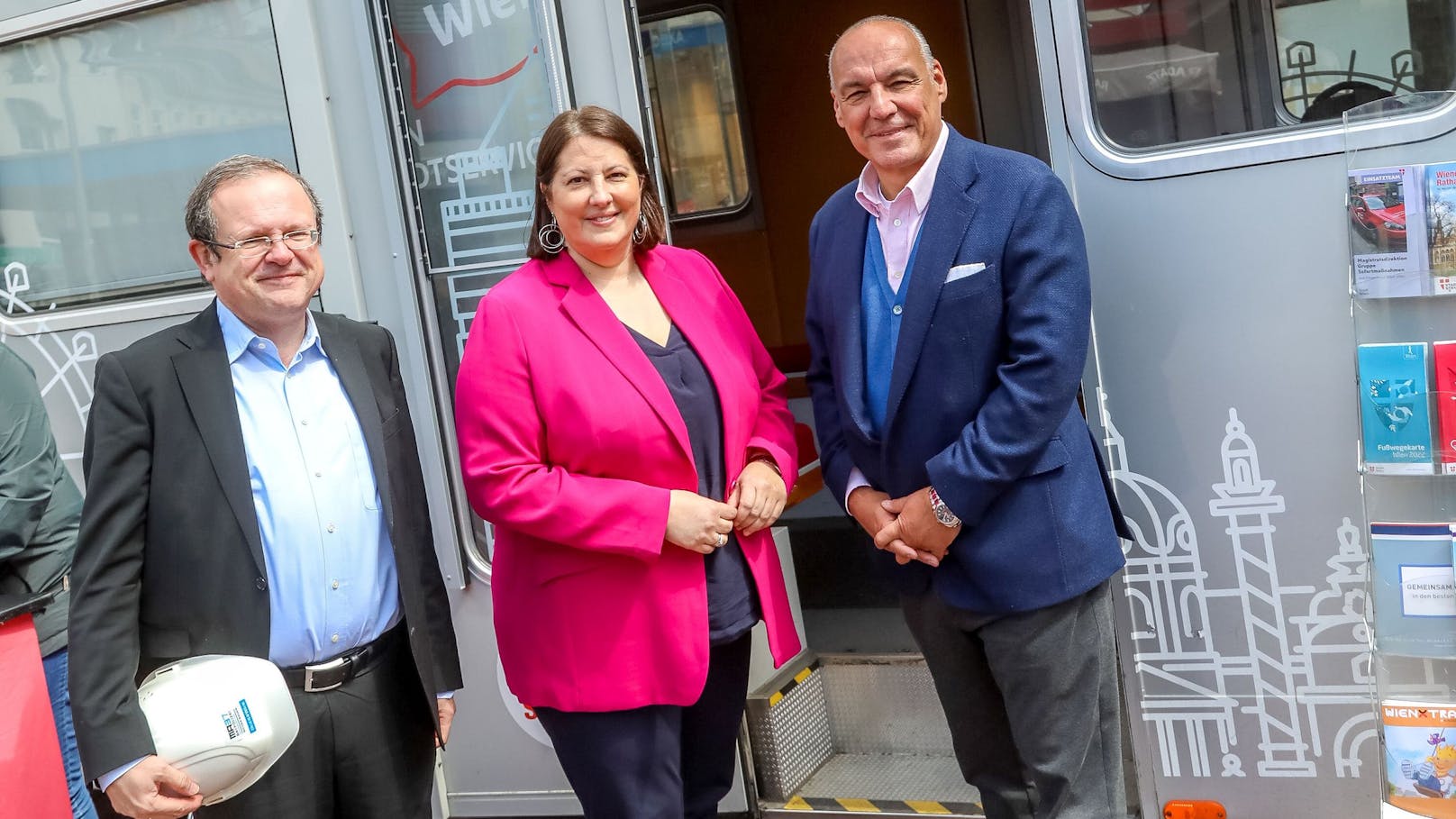 Gerhard Cech, Kathrin Gaál und Walter Hillerer (v.l.).