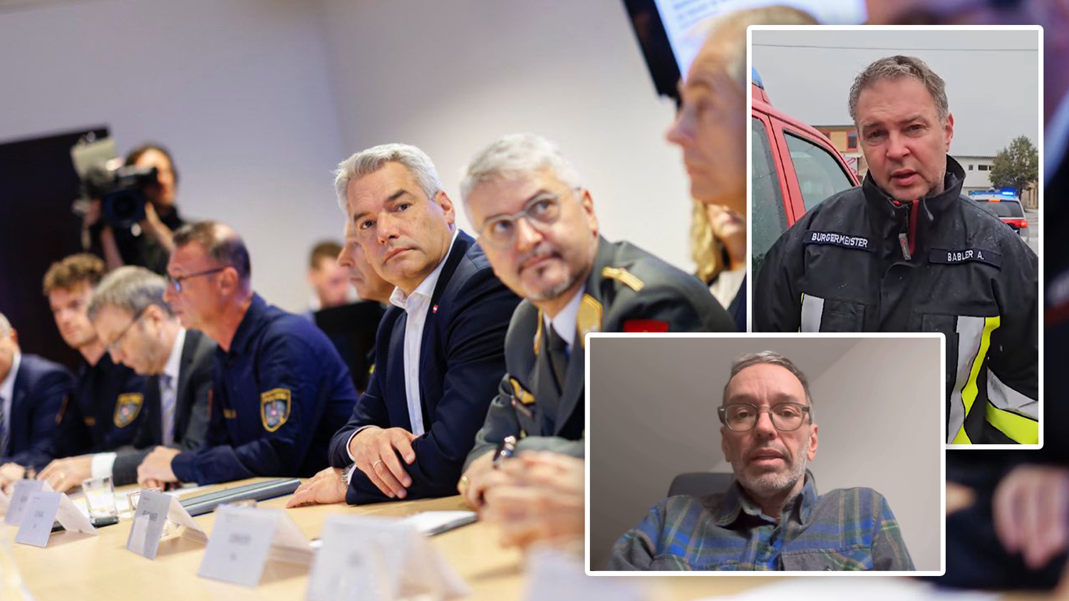 Die Wähler würden in Krisen am ehesten Bundeskanzler Nehammer vertrauen.