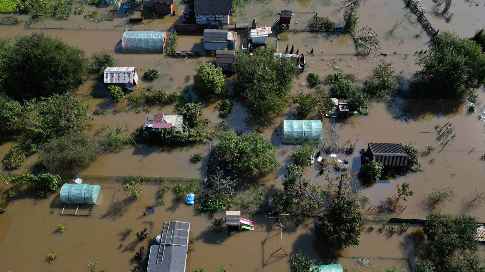 Im Südwesten Polens sorgte das Hochwasser für katastrophale Verwüstungen.