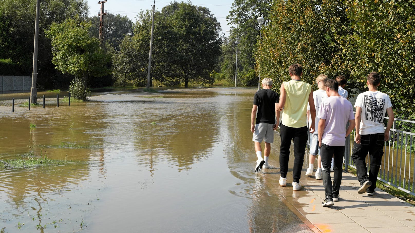 Im Südwesten Polens sorgte das Hochwasser für katastrophale Verwüstungen.