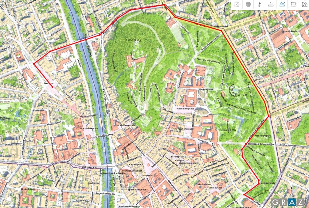 Ab 14:45 Uhr ist ein Demomarsch in Richtung Innenstadt geplant.