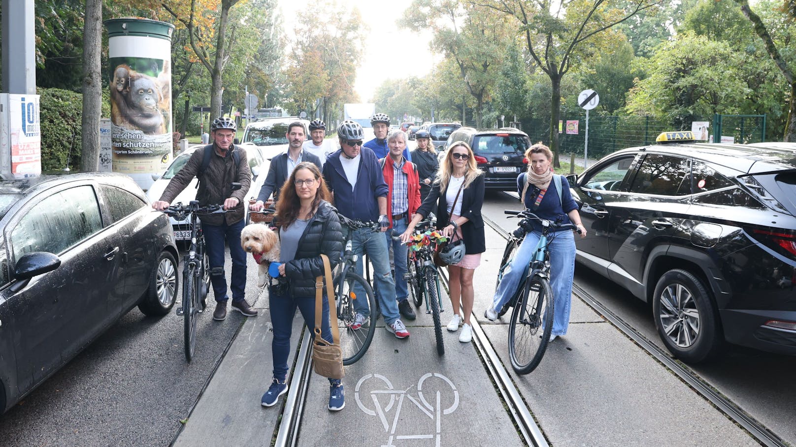 Frust in Dornbach – Wo bleibt der versprochene Radweg?