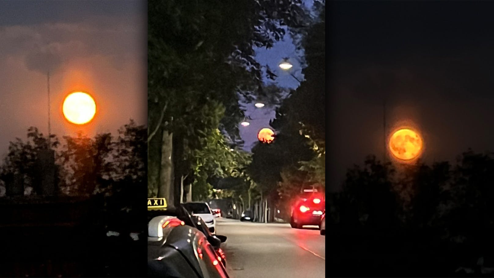 Größter Vollmond des Jahres verzaubert ganz Wien