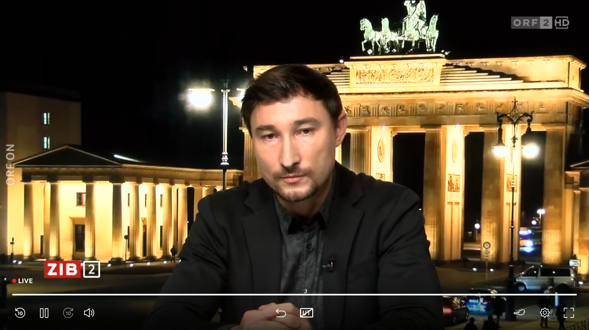 Nahost-Experte Marcus Schneider von der Friedrich-Ebert-Stiftung am späten Donnerstagabend in der 