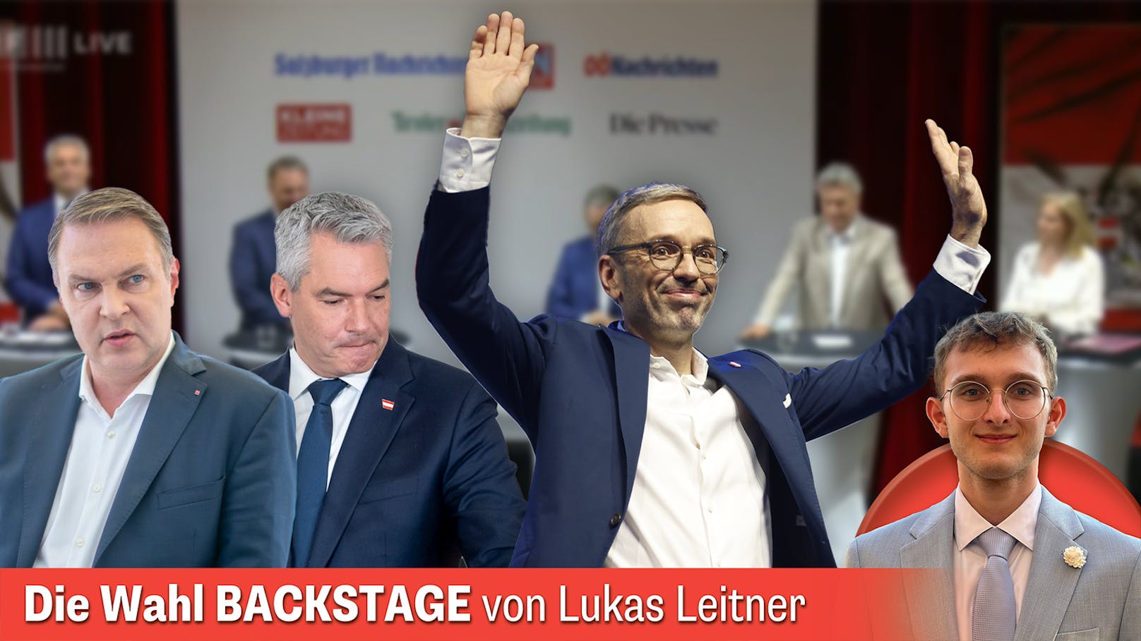 Kickl unantastbar: Lässt Kanzler & Co. einfach stehen