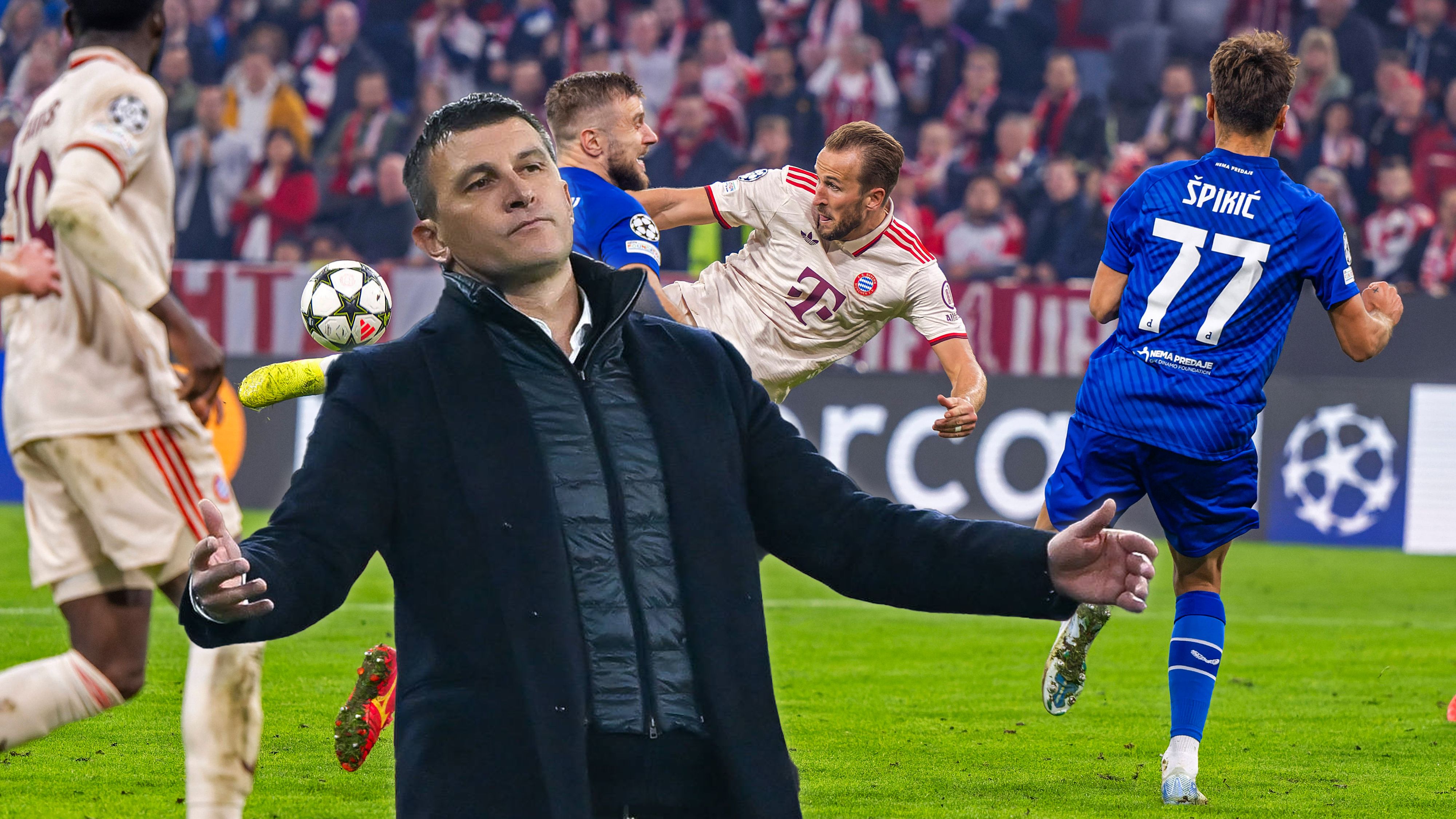 Harry Kane traf vier Mal gegen Dinamo, schoss Trainer Sergej Jakirovic aus dem Amt.