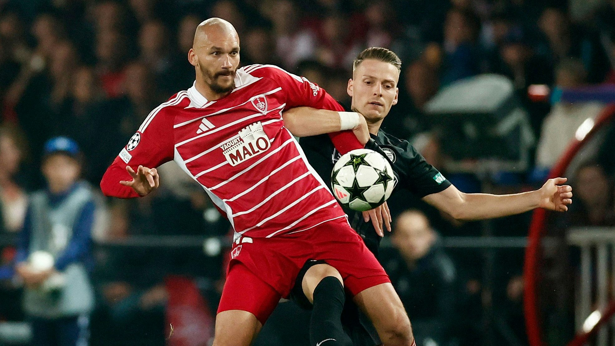 Sturm Graz bei der Champions-League-Rückkehr gegen Brest. 