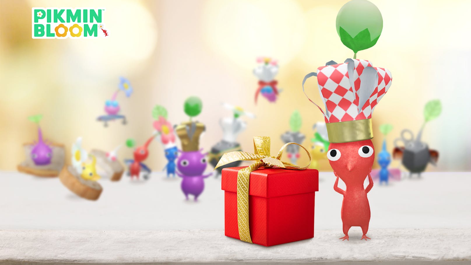 Seltenes Dekor in "Pikmin Bloom".