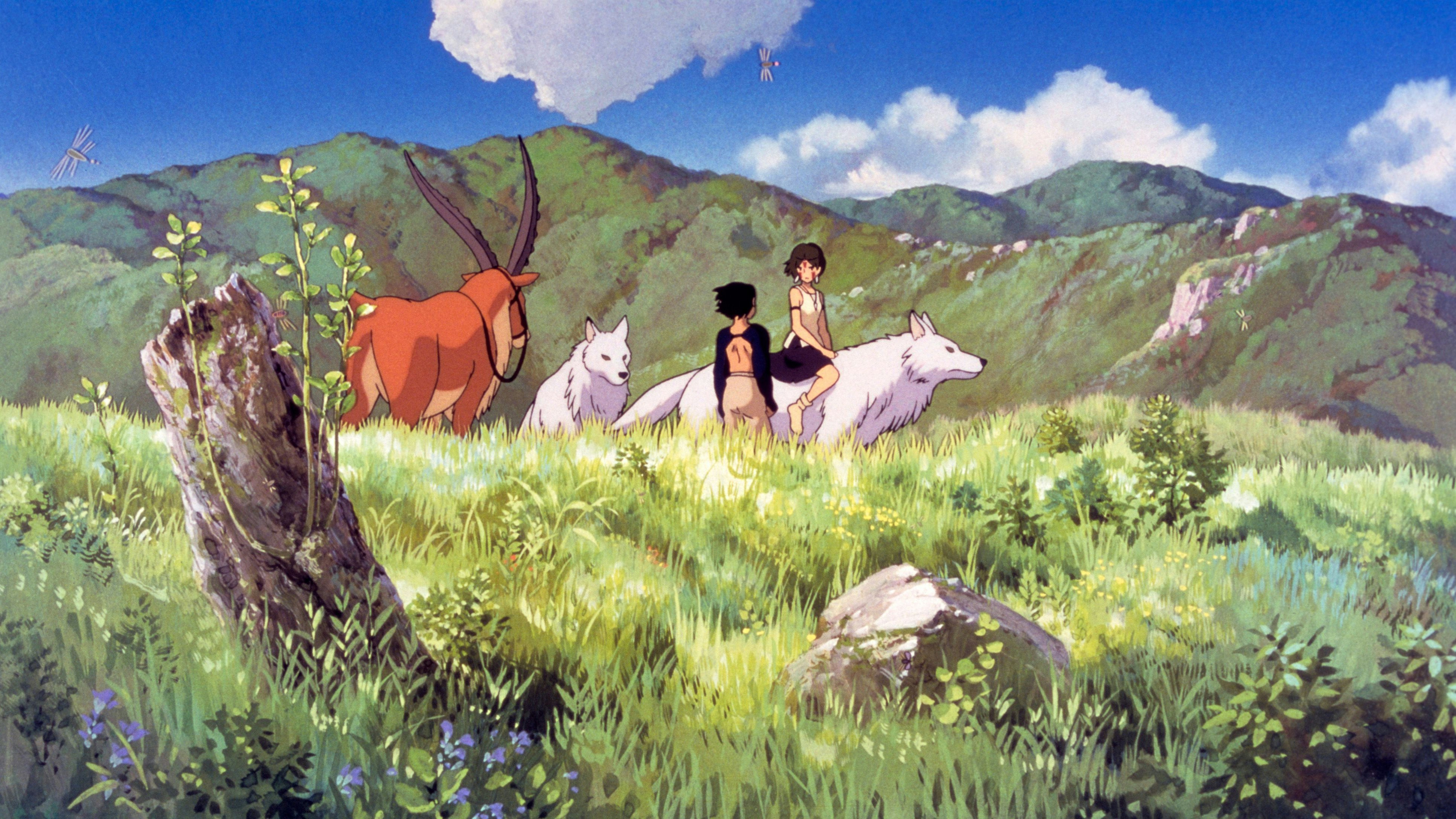 Poetisch schön und gleichzeitig tieftraurig: der japanische Anime "Prinzessin Mononoke"