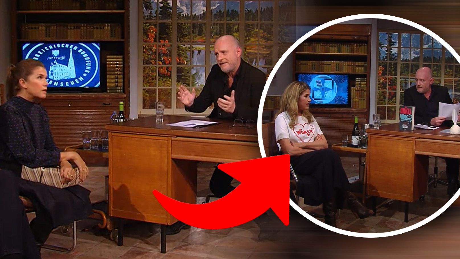 Engelke und Grissemann streiten immer wieder im ORF.