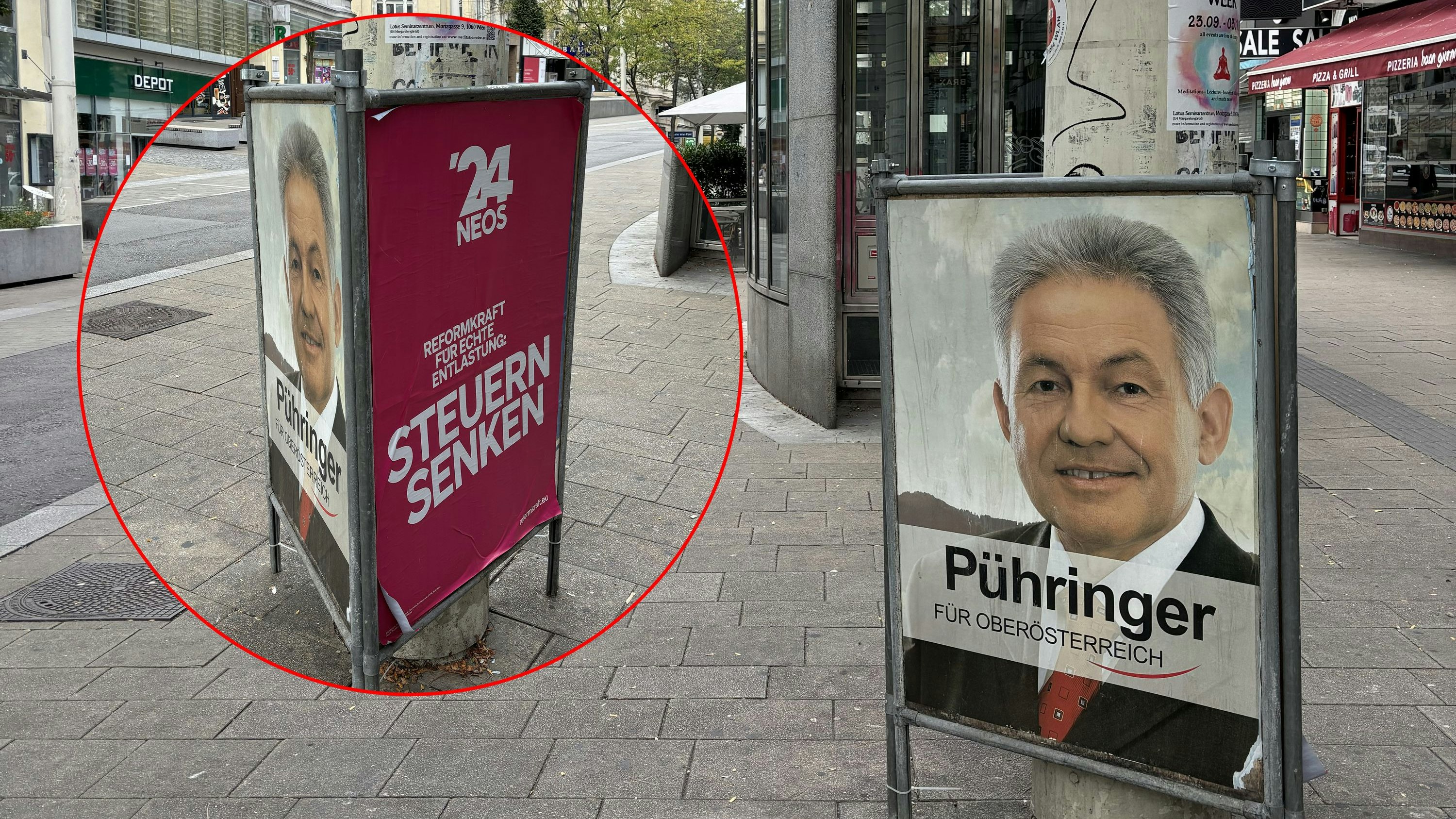 Heute.at - Neos werben nun mit ÖVP-Pensionist Pühringer in Wien